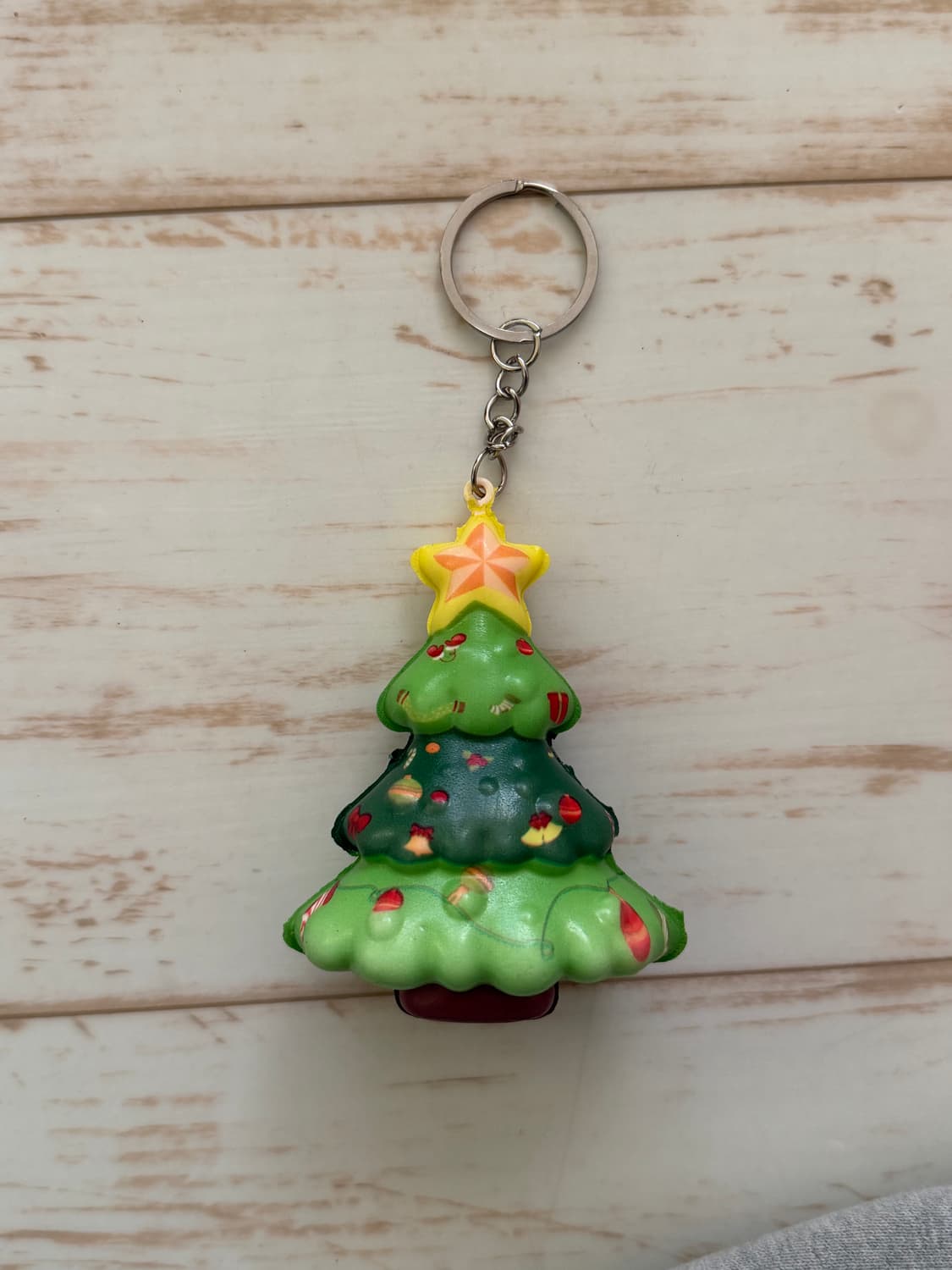크리스마스 트리 스퀴시 고전문구 키링 열쇠고리 상품이미지1