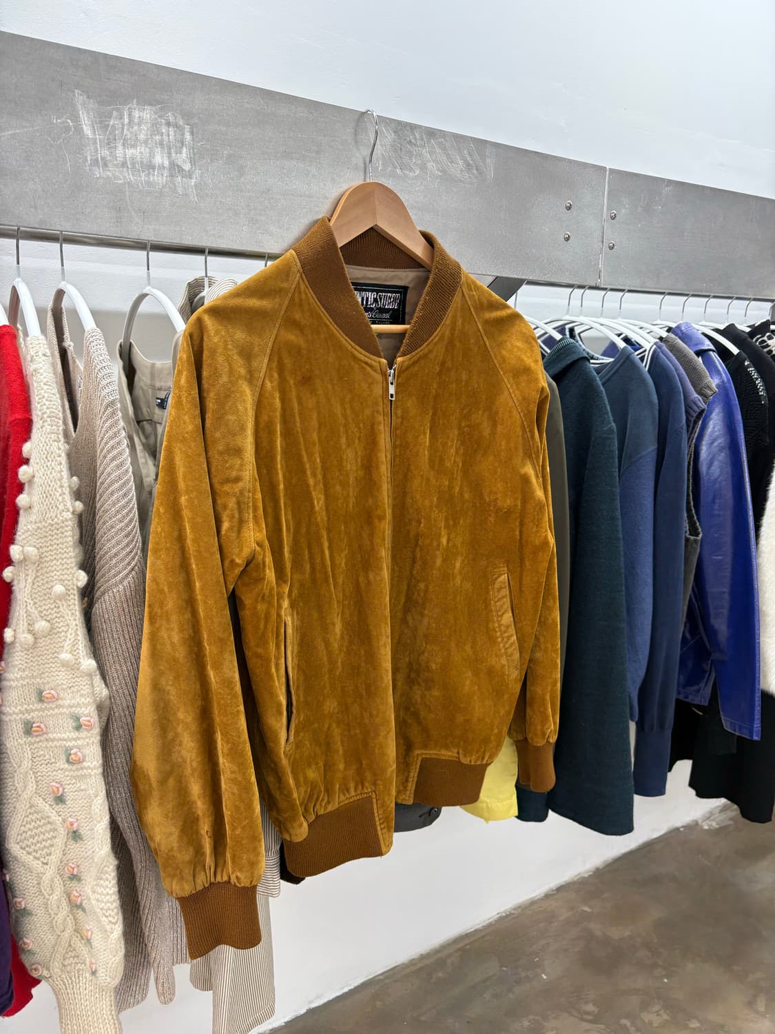 Vintage 스웨이드 자켓 상품이미지1