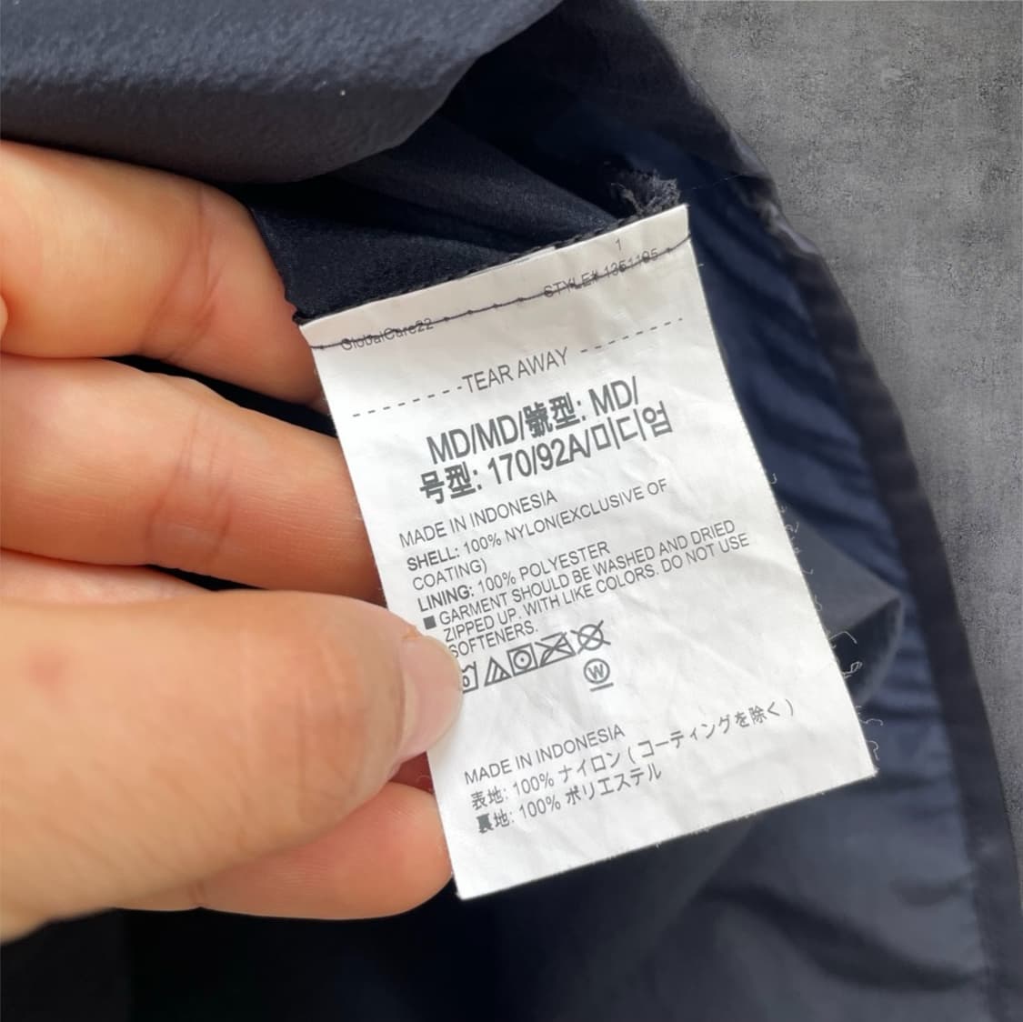 언더아머 Under armour 블랙 러닝 후드 바람막이 집업 M 상품이미지4