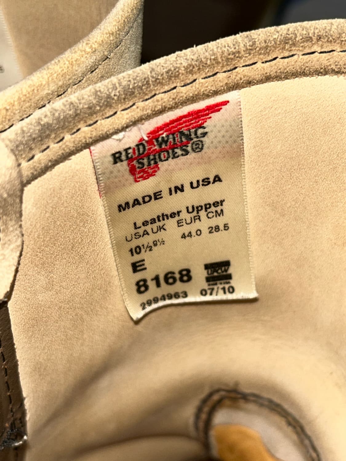 레드윙 페코스 8168 / 10.5 E 사이즈  상품이미지8