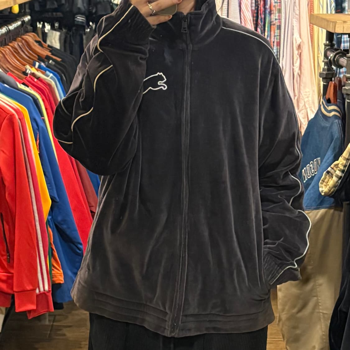 [HI] 푸마 벨벳져지 퍼플 상품이미지3