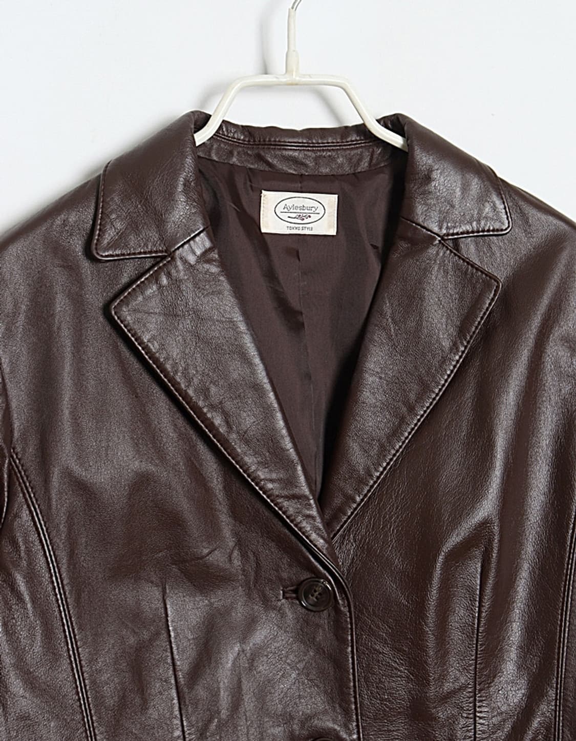 Aylesbury Leather Blazer 상품이미지2