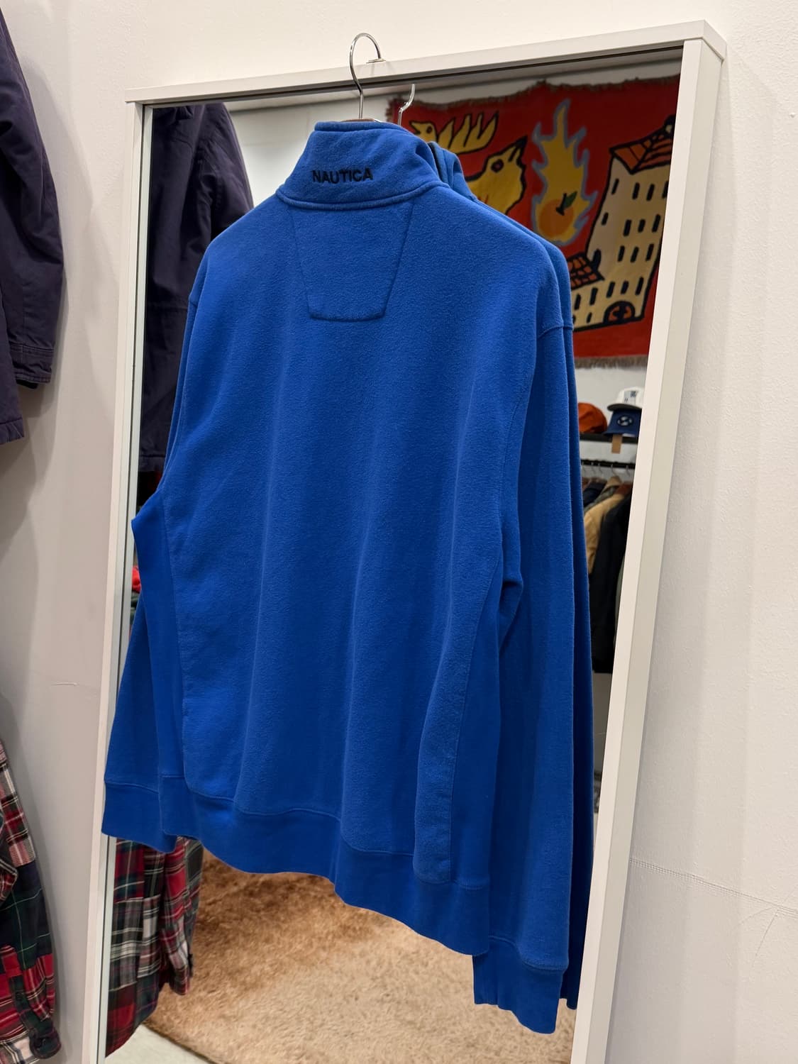 Nuatica 노티카 하프넥 집업 플리스 스웻 상품이미지6