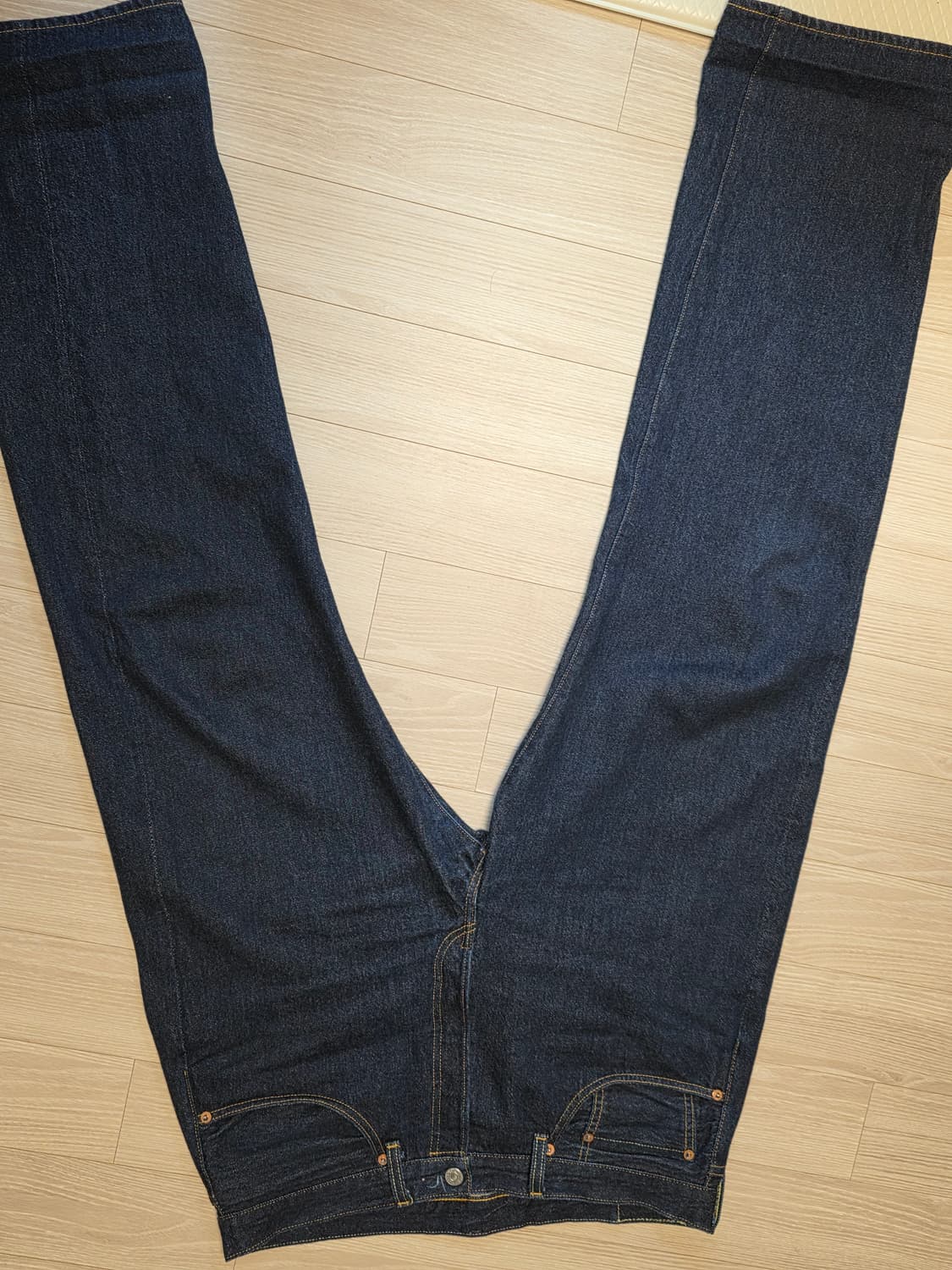 리바이스 LVC55501(1955 501) 34/32 린스드 데님 팔아요 상품이미지1