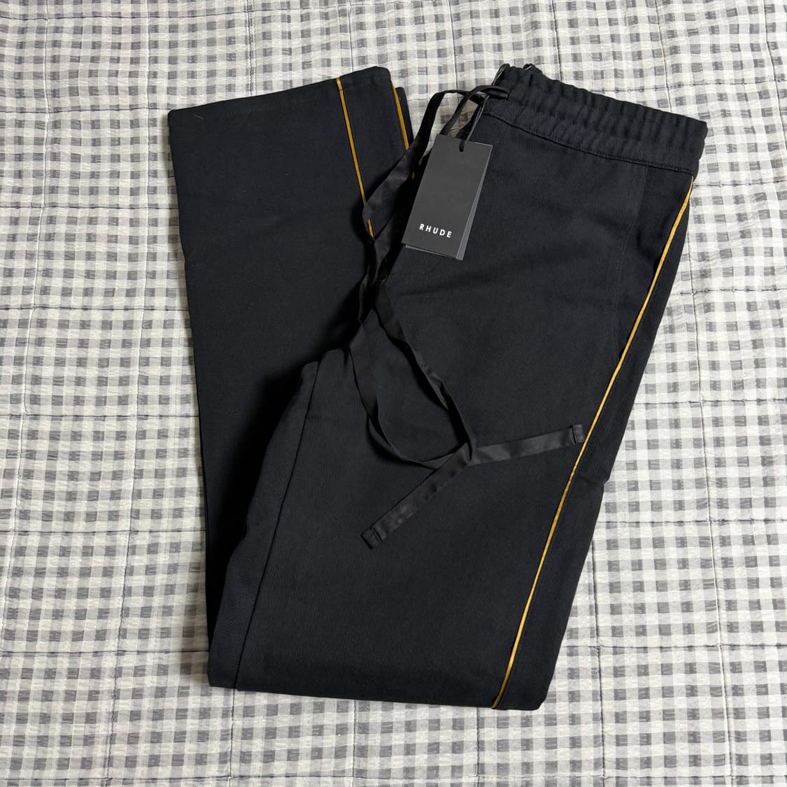 (M) Rhude 루드 파이프 트윌 팬츠   상품이미지4