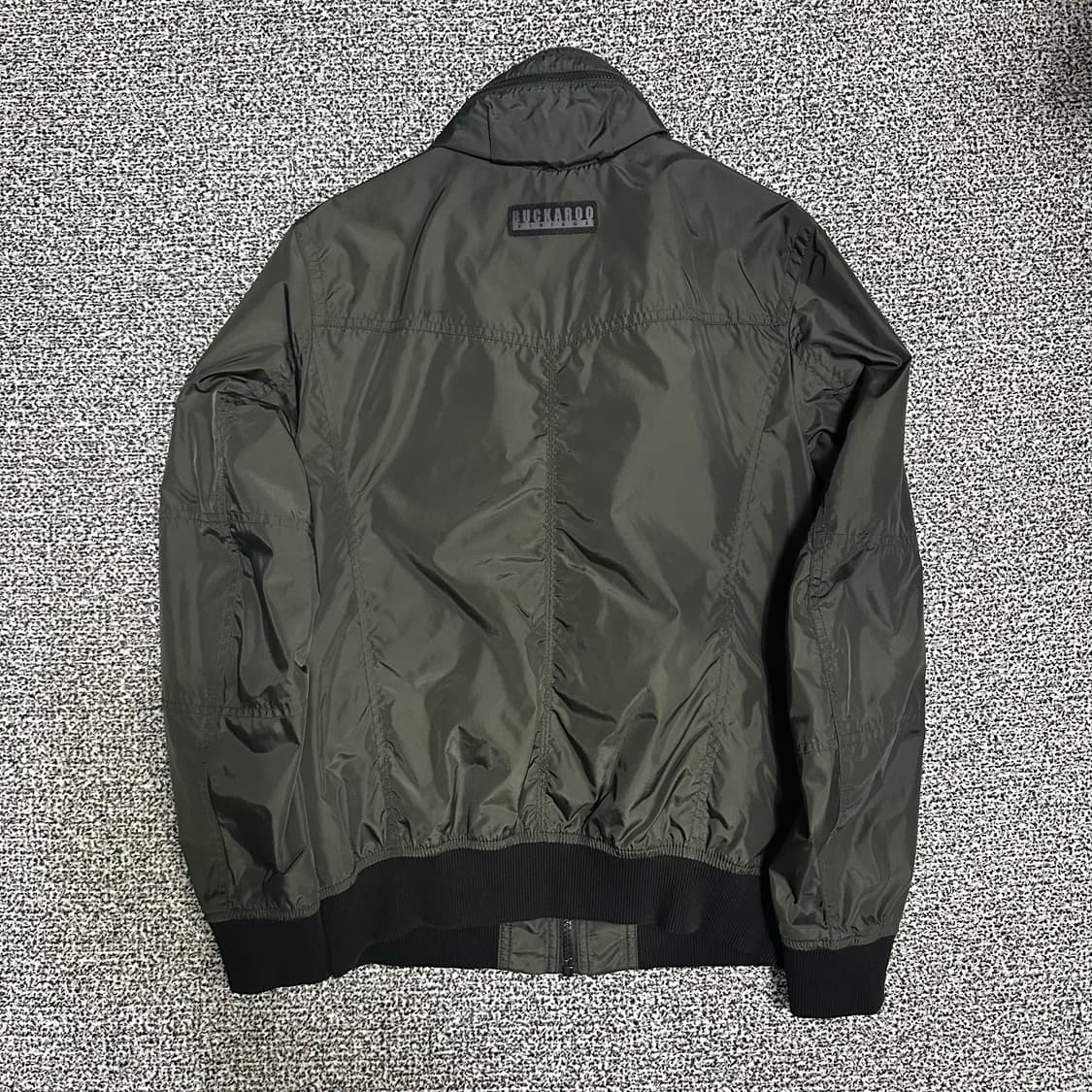 (90) 버카루 빈티지 카키색 항공 자켓 상품이미지4