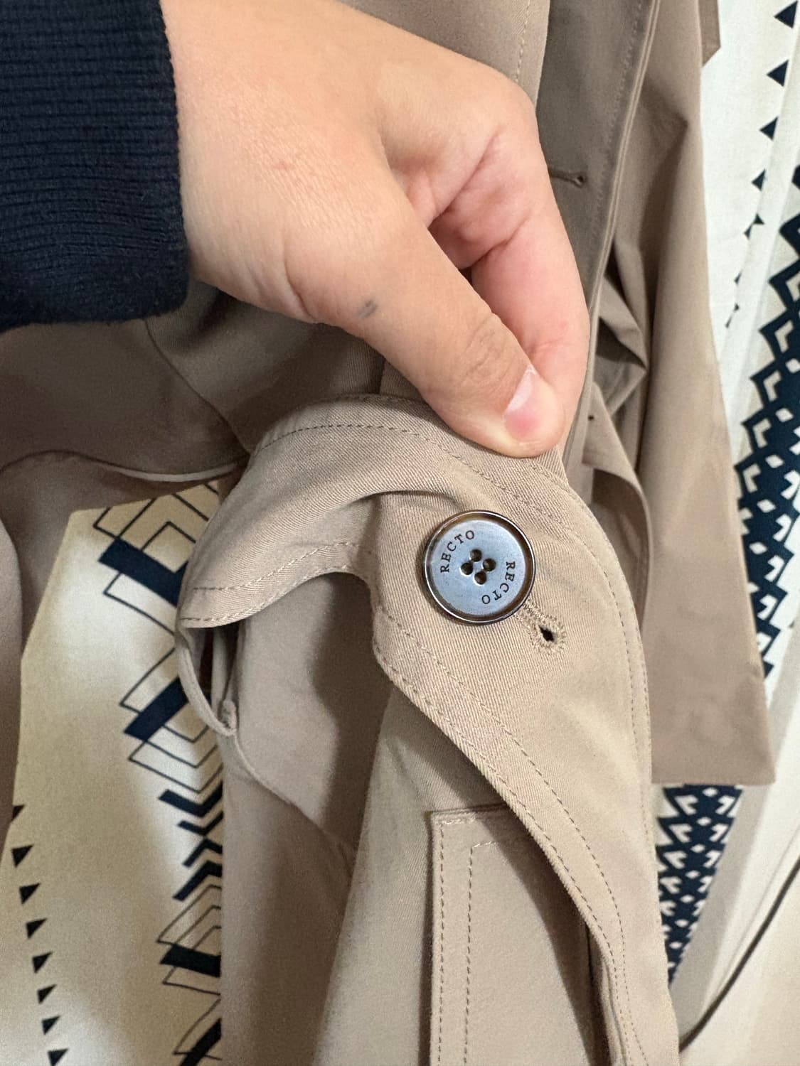 렉토 / 트렌치 코트 MANDARIN COLLAR TRENCH COAT 상품이미지9