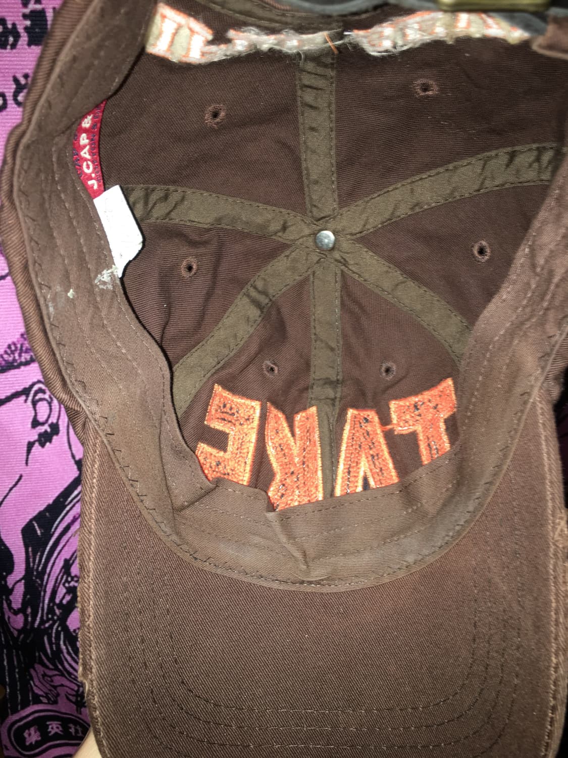 (VIN)  TAKE vintage cap brown 상품이미지2