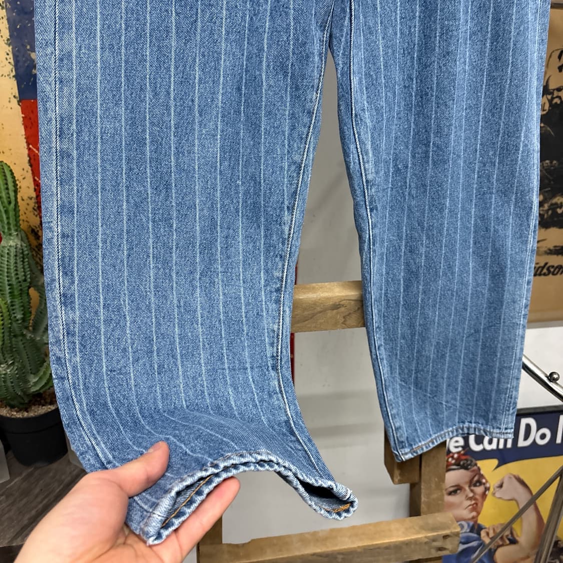 리바이스 프리미엄 진스 STAY LOOSE 히코리 데님팬츠 N1040   상품이미지5