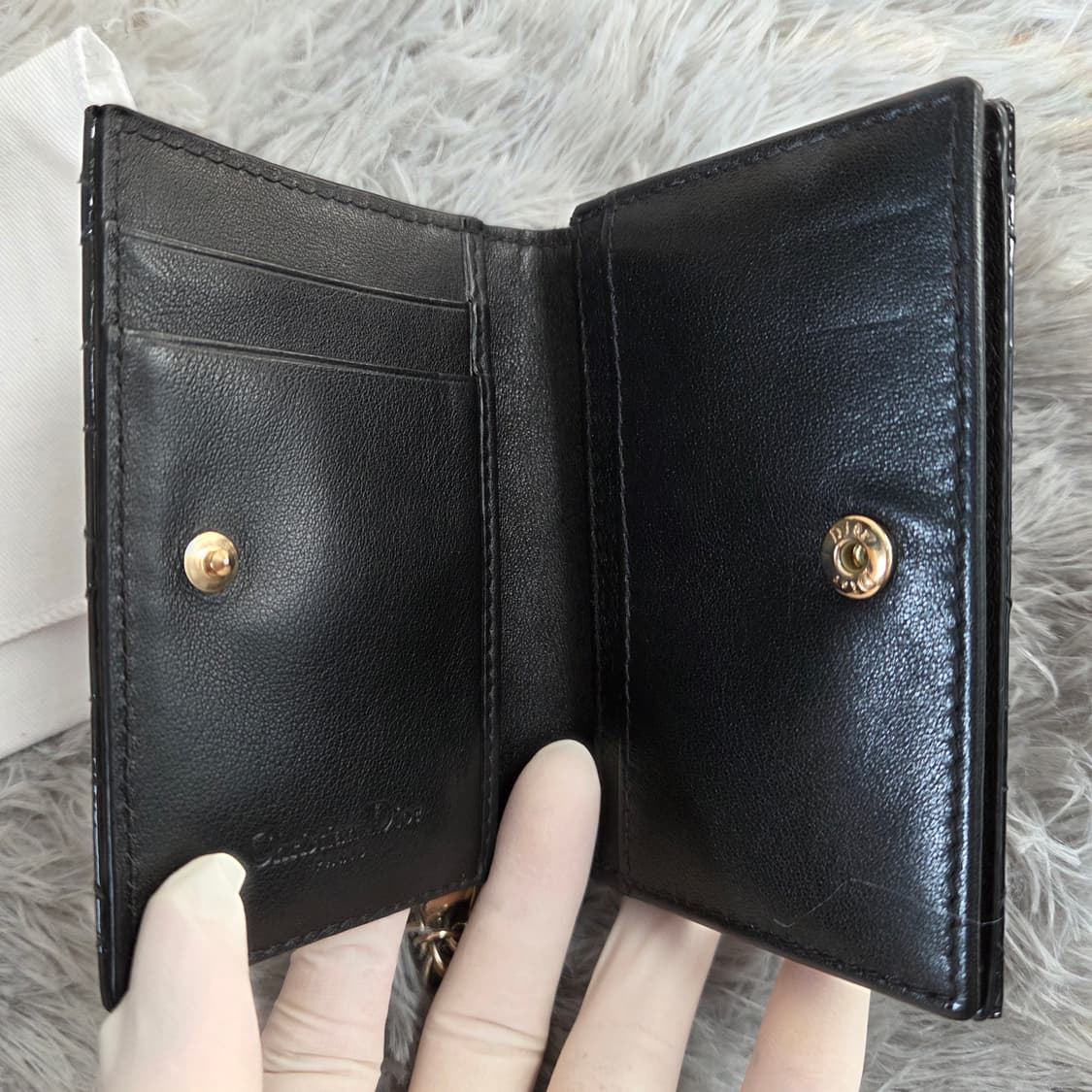 [정품] 디올 레이디 블룸 페이던트 카드지갑 상품이미지4