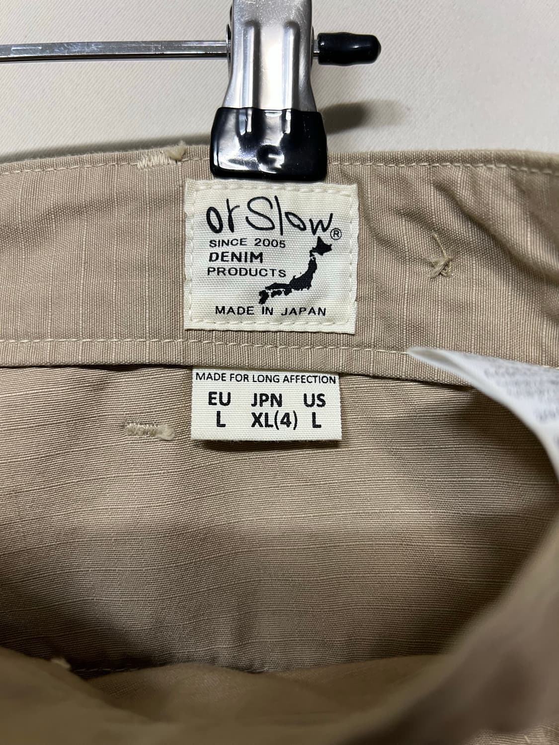 오어슬로우 us army 퍼티그 팬츠 립스탑 4 상품이미지5