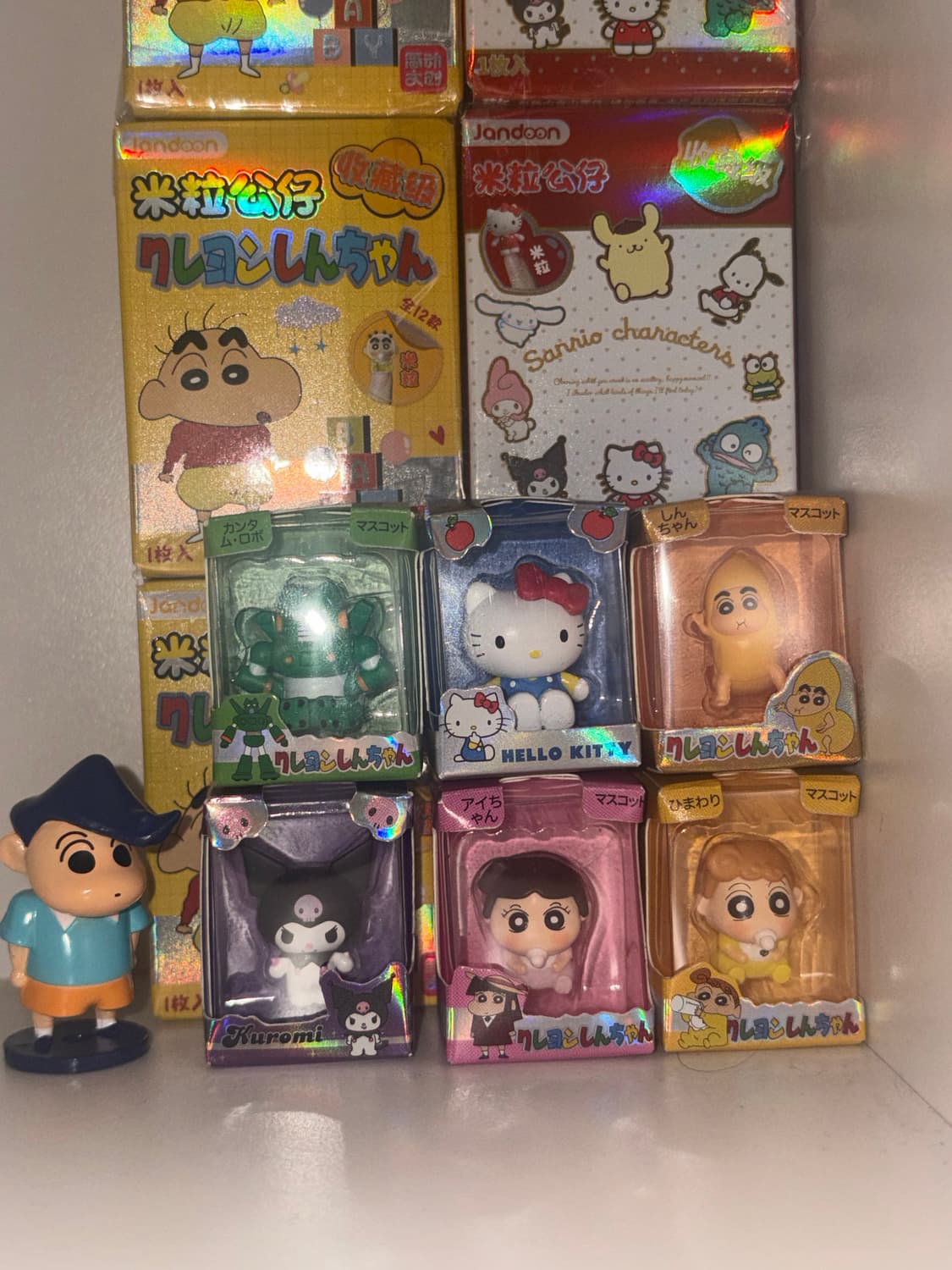 짱구+산리오 쌀알 피규어 상품이미지1