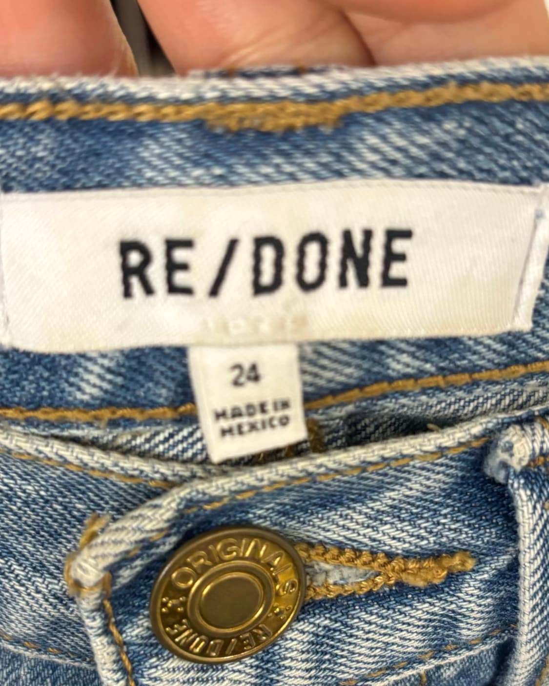 리/던 수퍼 하이 워크웨어 데님 팬츠 상품이미지7