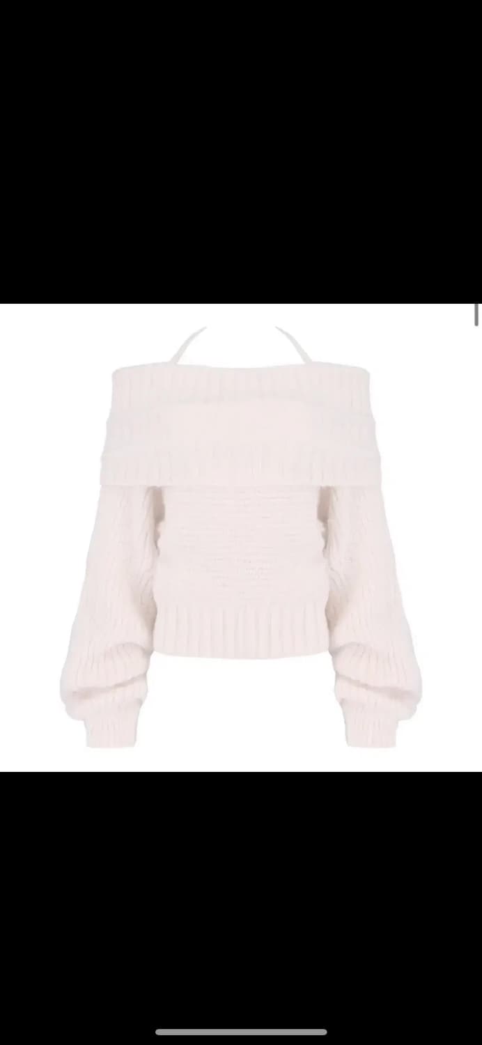 새상품) 클리시어 팔레트 니트 핑크 상품이미지1