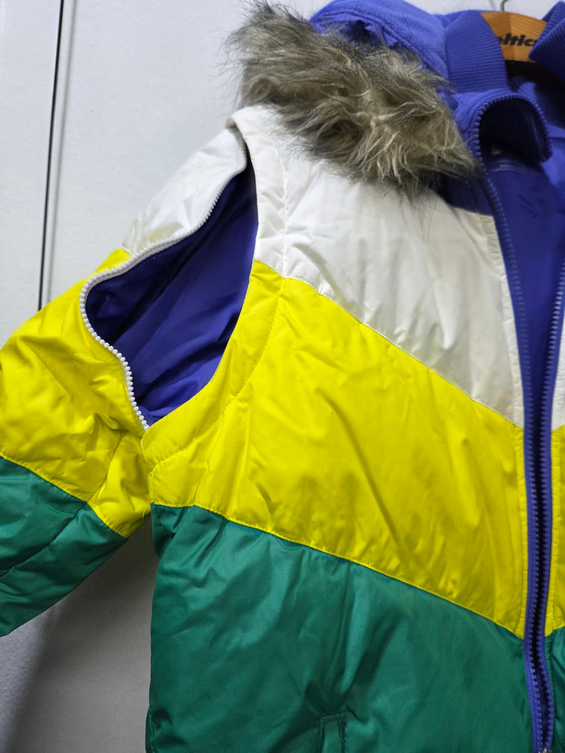 나이키 컬러 블록 후드 덕다운 패딩 점퍼 & 베스트(조끼) 남녀공용 상품이미지10