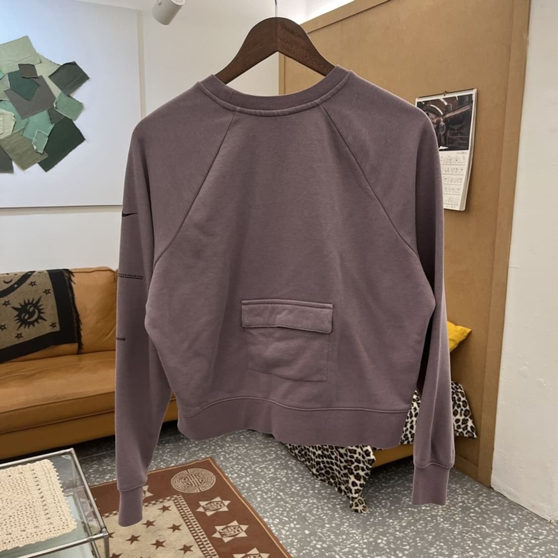 나이키 레트로 00's 우베코어 연보라 포도맛 맨투맨 L C10292 상품이미지4