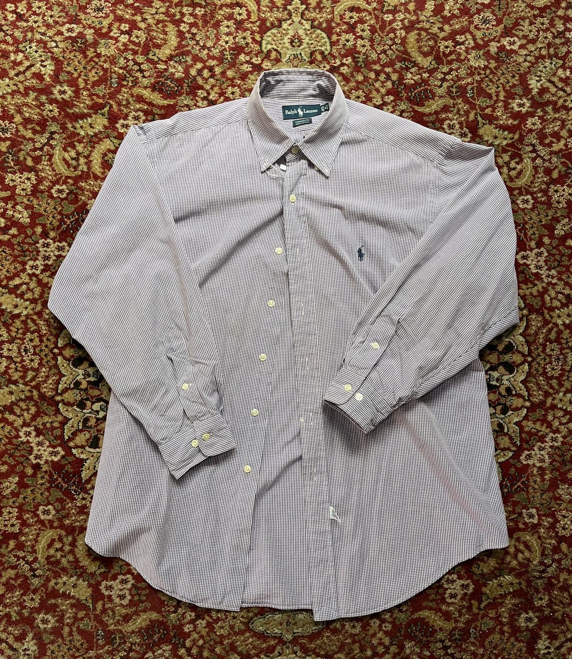 jp 폴로 체크셔츠 상품이미지1