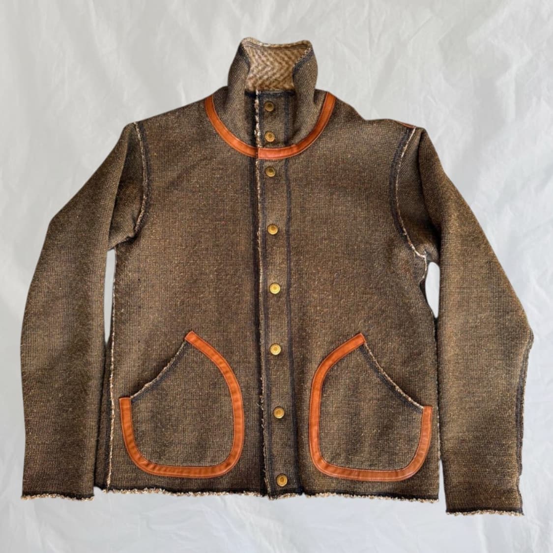 (착샷o) Kapital 캐피탈 브라운 자켓  상품이미지1