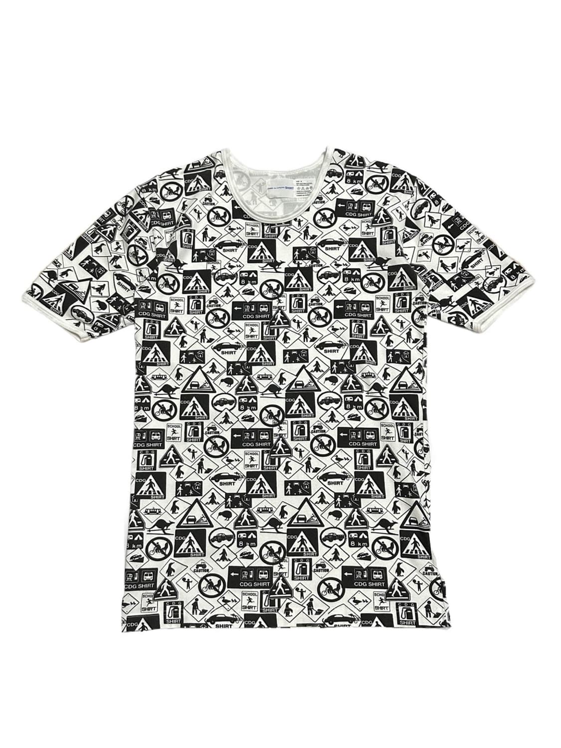 꼼데가르송 셔츠 프린팅 티셔츠 상품이미지1