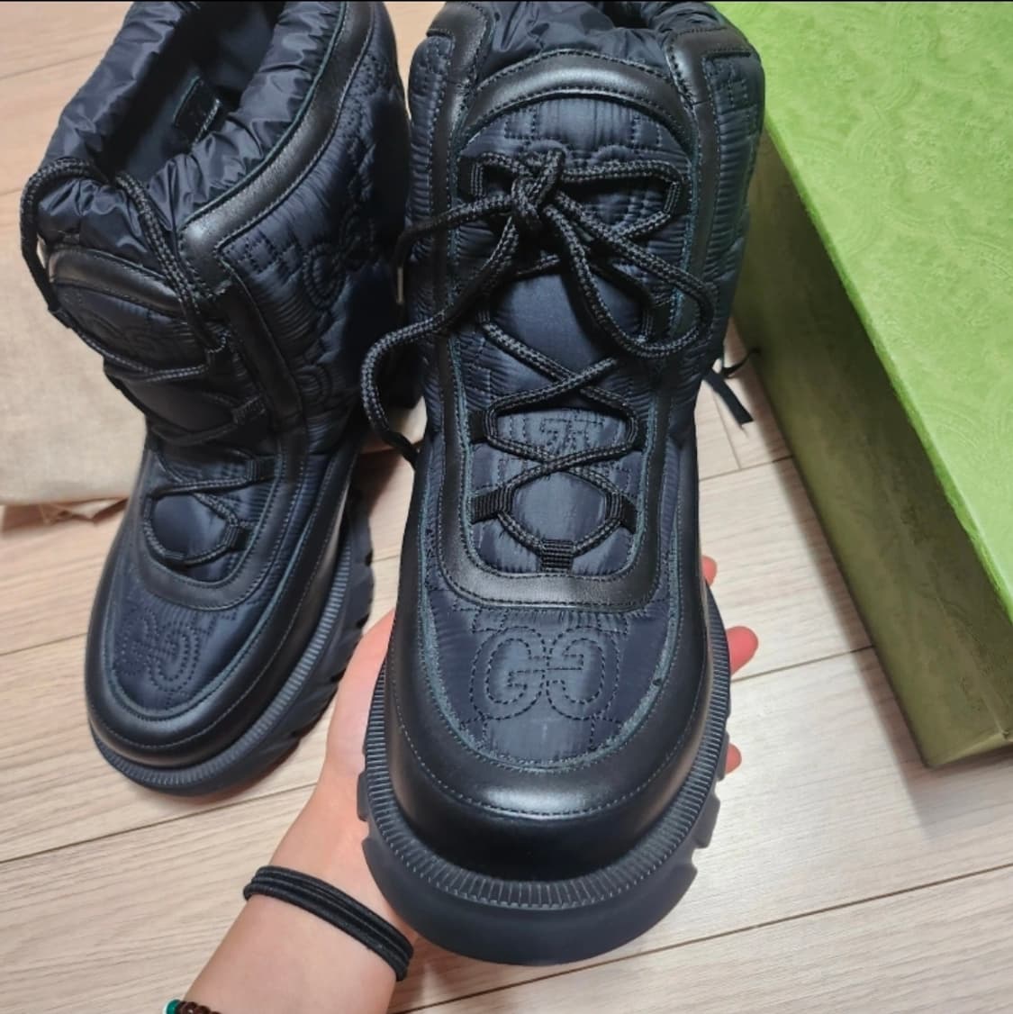 구찌 패딩앵클부츠(새상품) 상품이미지2