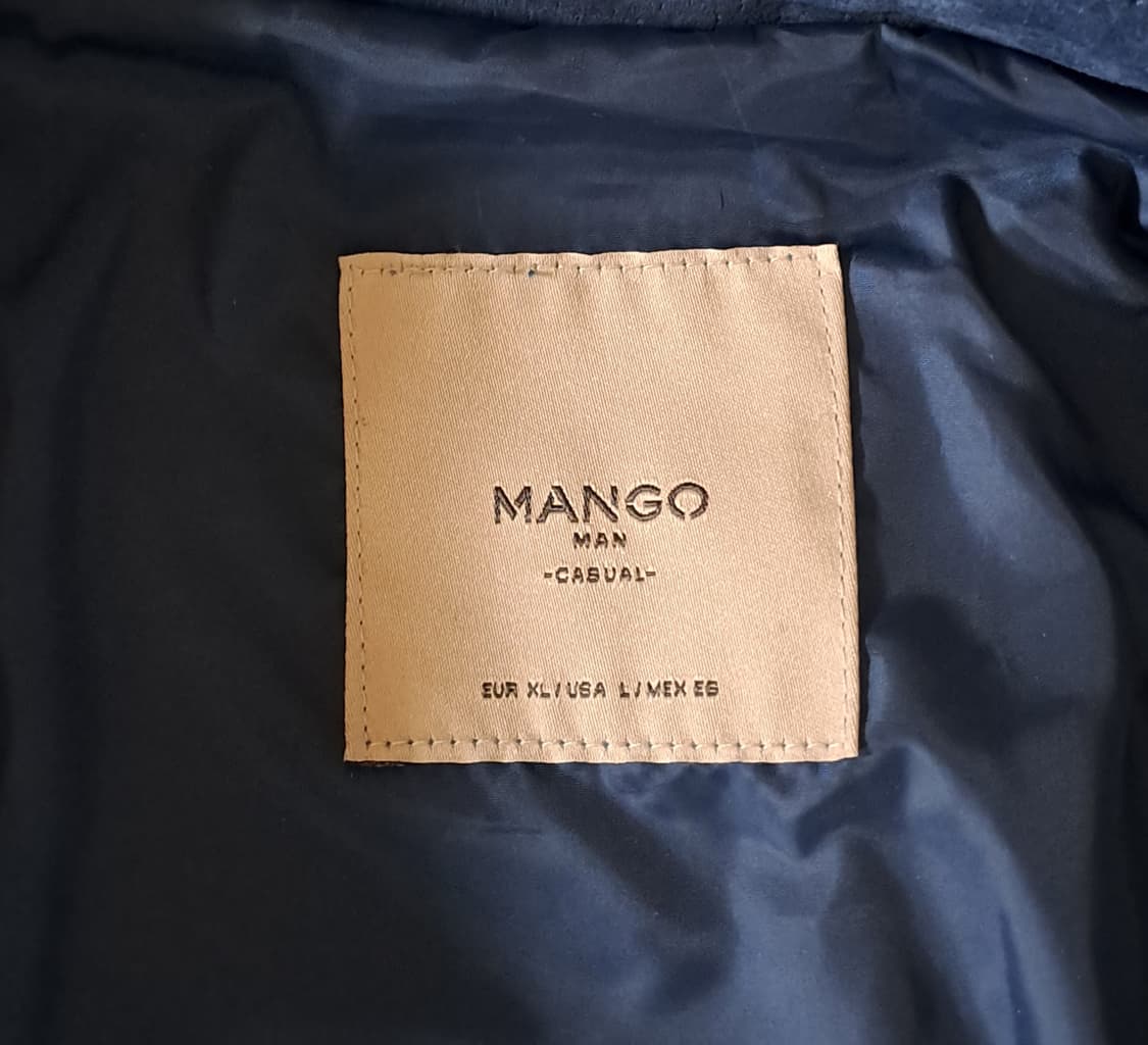 (택포) 망고 A2 리얼레더 스웨이드 자켓 110 A1002 상품이미지7