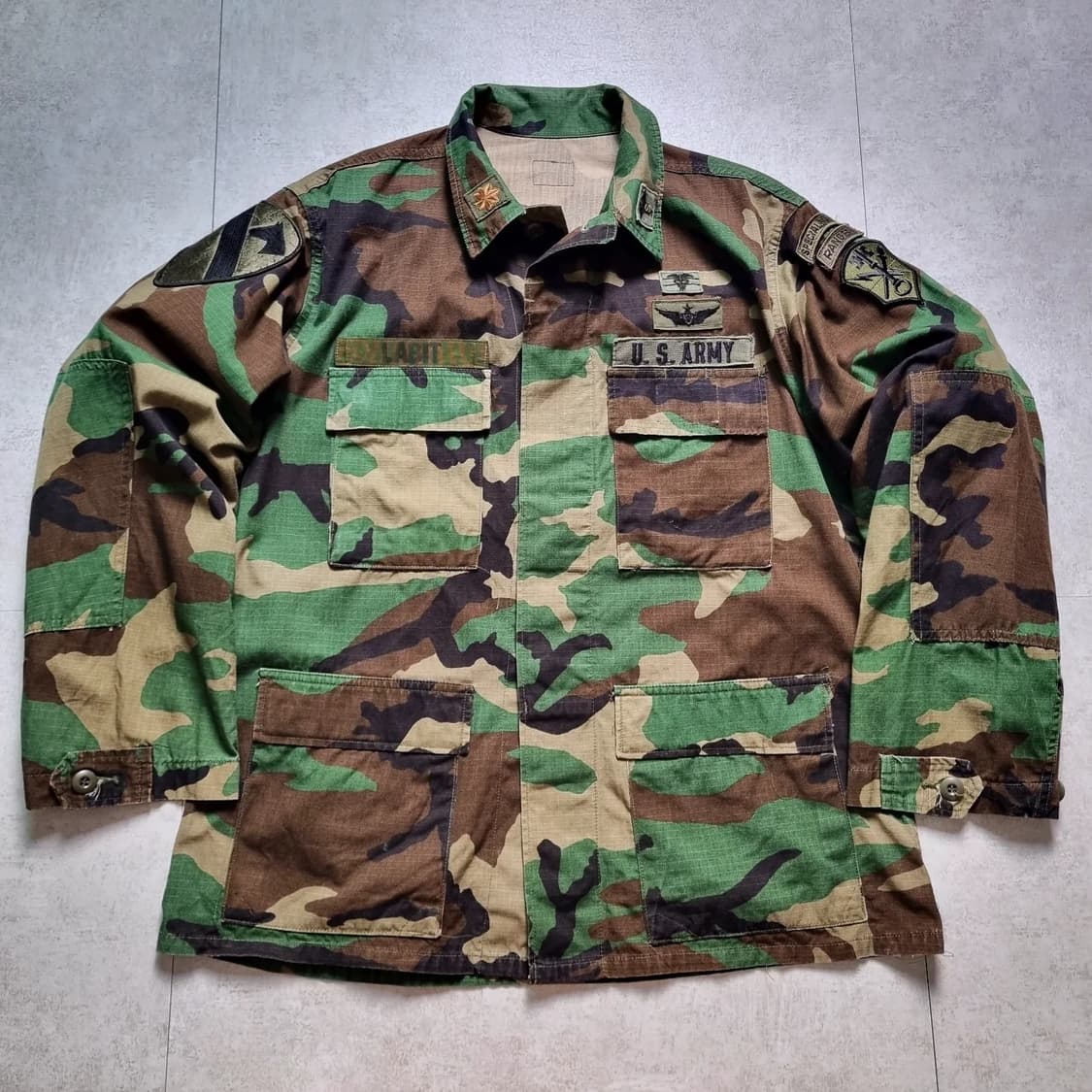 미군 우드랜드 BDU M-R sz 상품이미지2