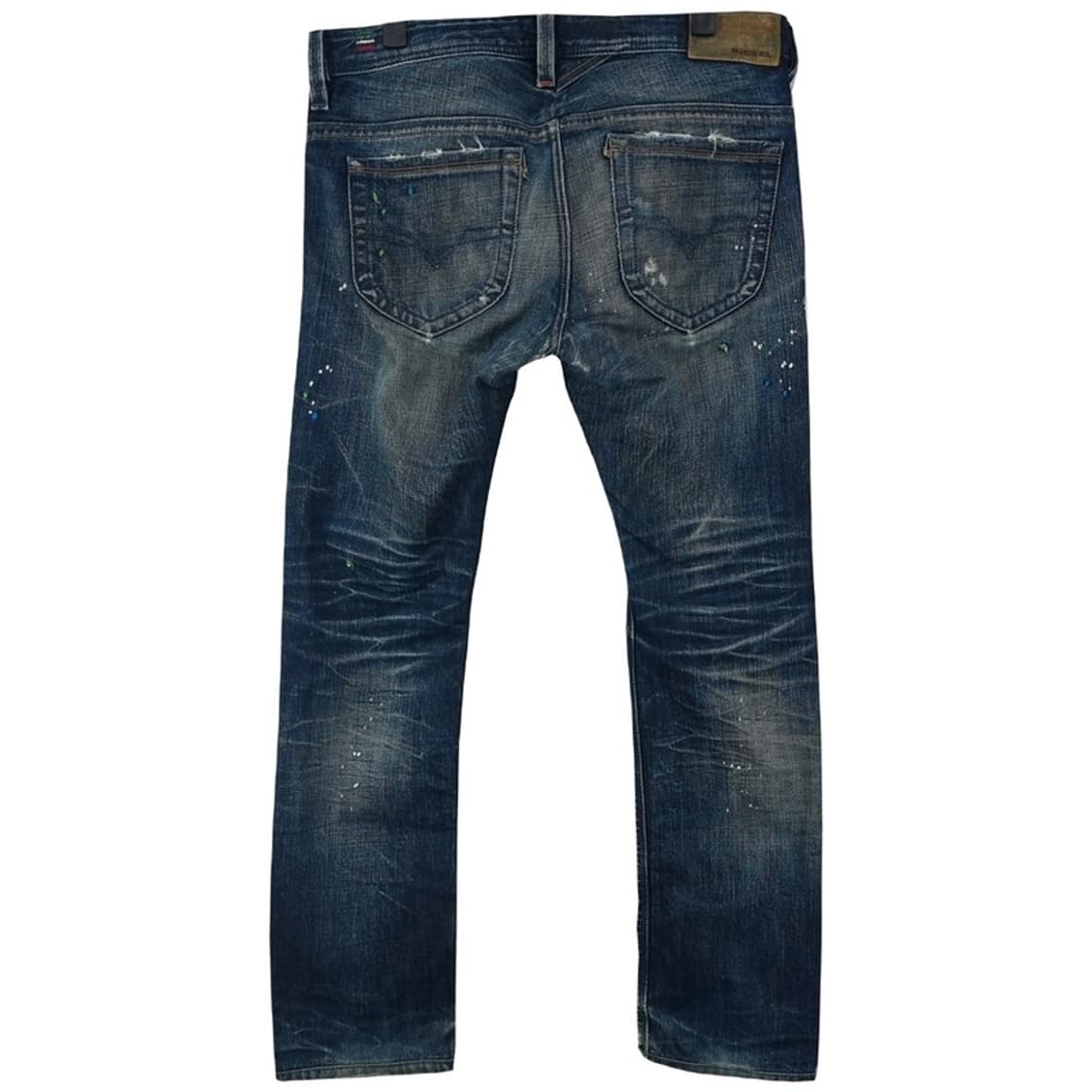 [디젤] 타나즈 빈티지 워시드 진청 슬림핏 데님 팬츠 청바지 P01327 상품이미지3