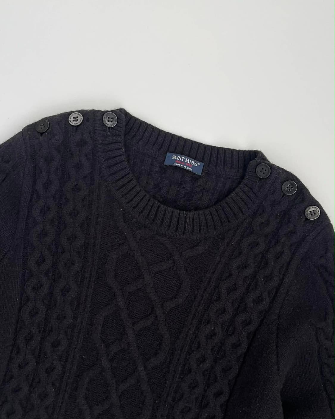[S] 세인트 제임스 케이블 울 니트 상품이미지7