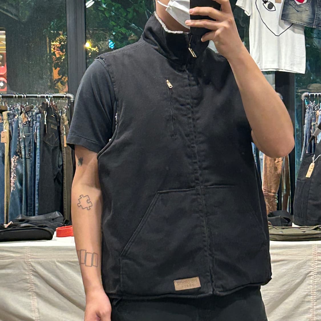 L) BOOTDADDY USA 워크웨어 셰르파 베스트 조끼 상품이미지9