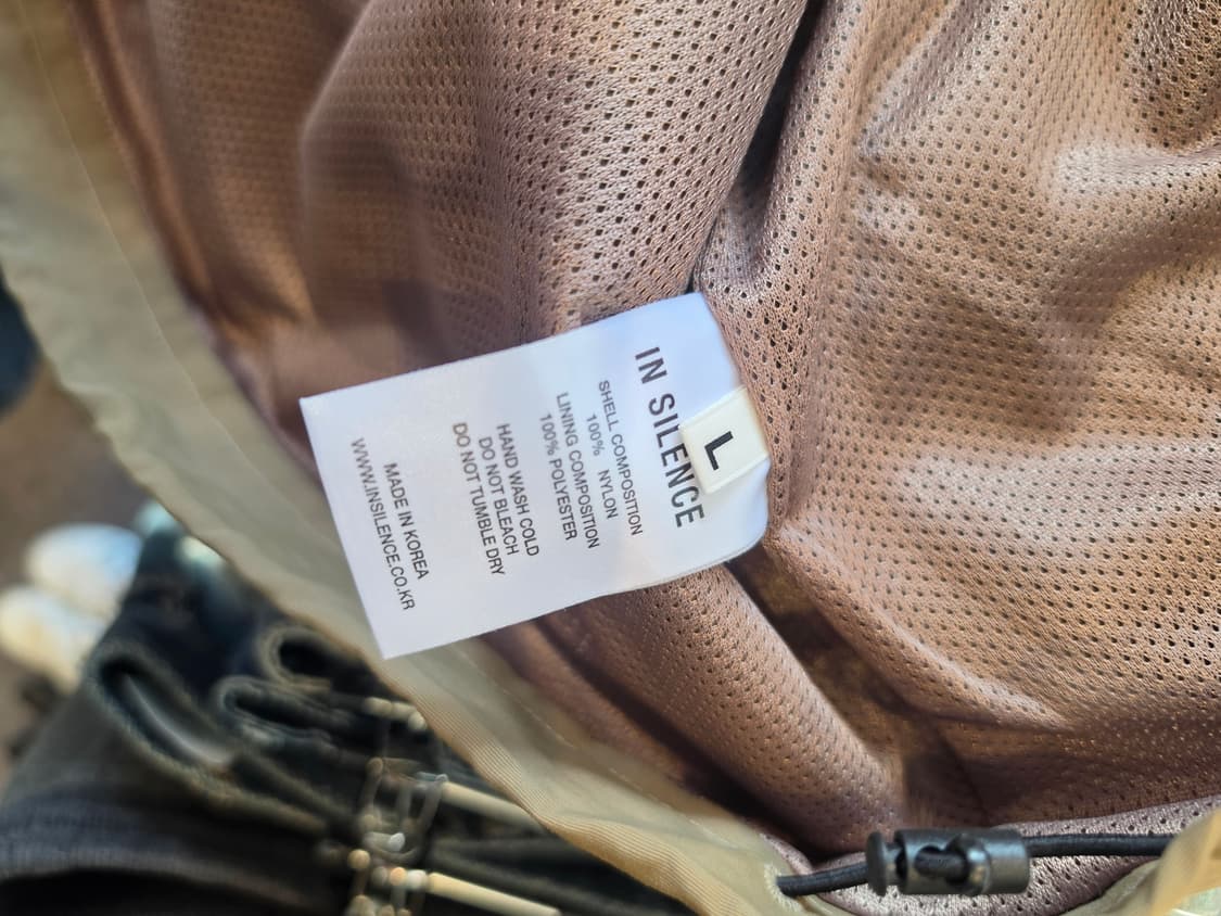 인사일런스 아노락 반집업 L사이즈 상품이미지6