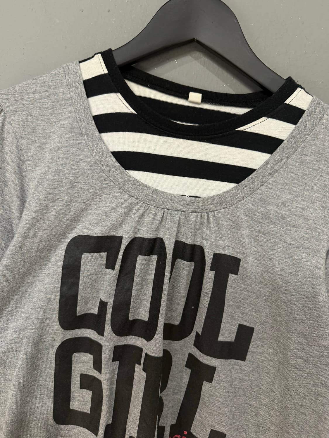 kitsch lettering layered long sleeve 상품이미지5