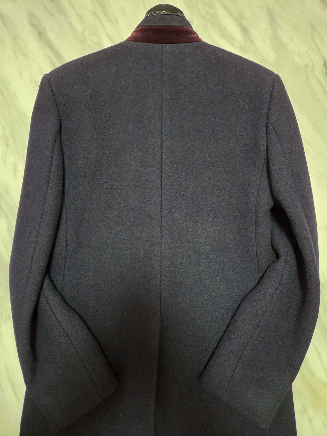 시스템옴므 네이비 싱글 코트 상품이미지5