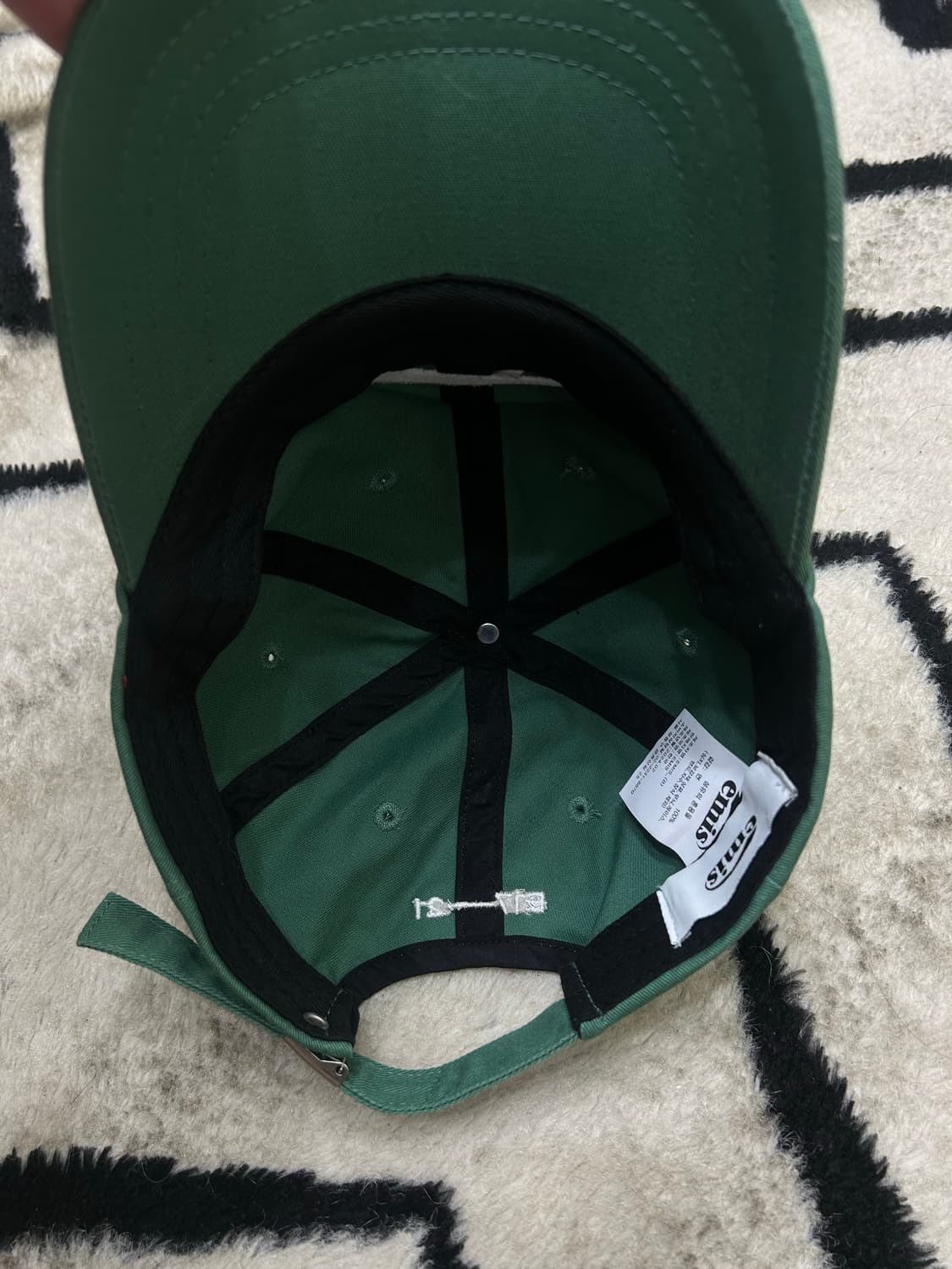 Emis 아플리케 볼캡/그린 상품이미지3