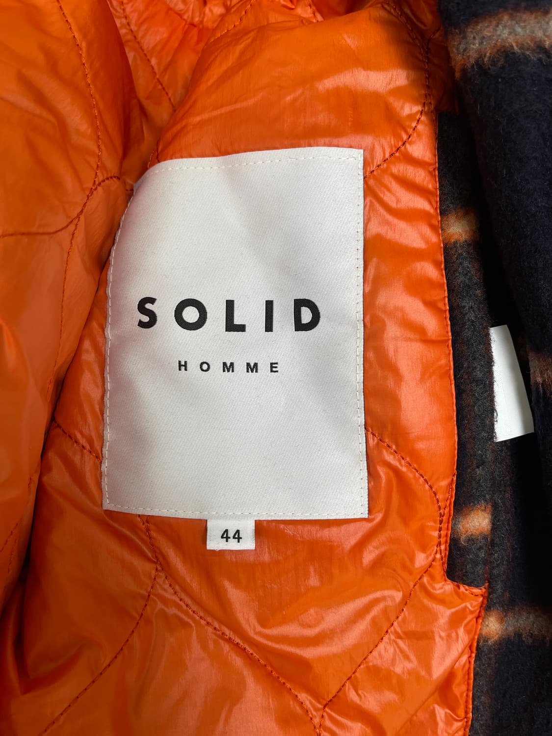 솔리드옴므 체크 셔츠 자켓 상품이미지5