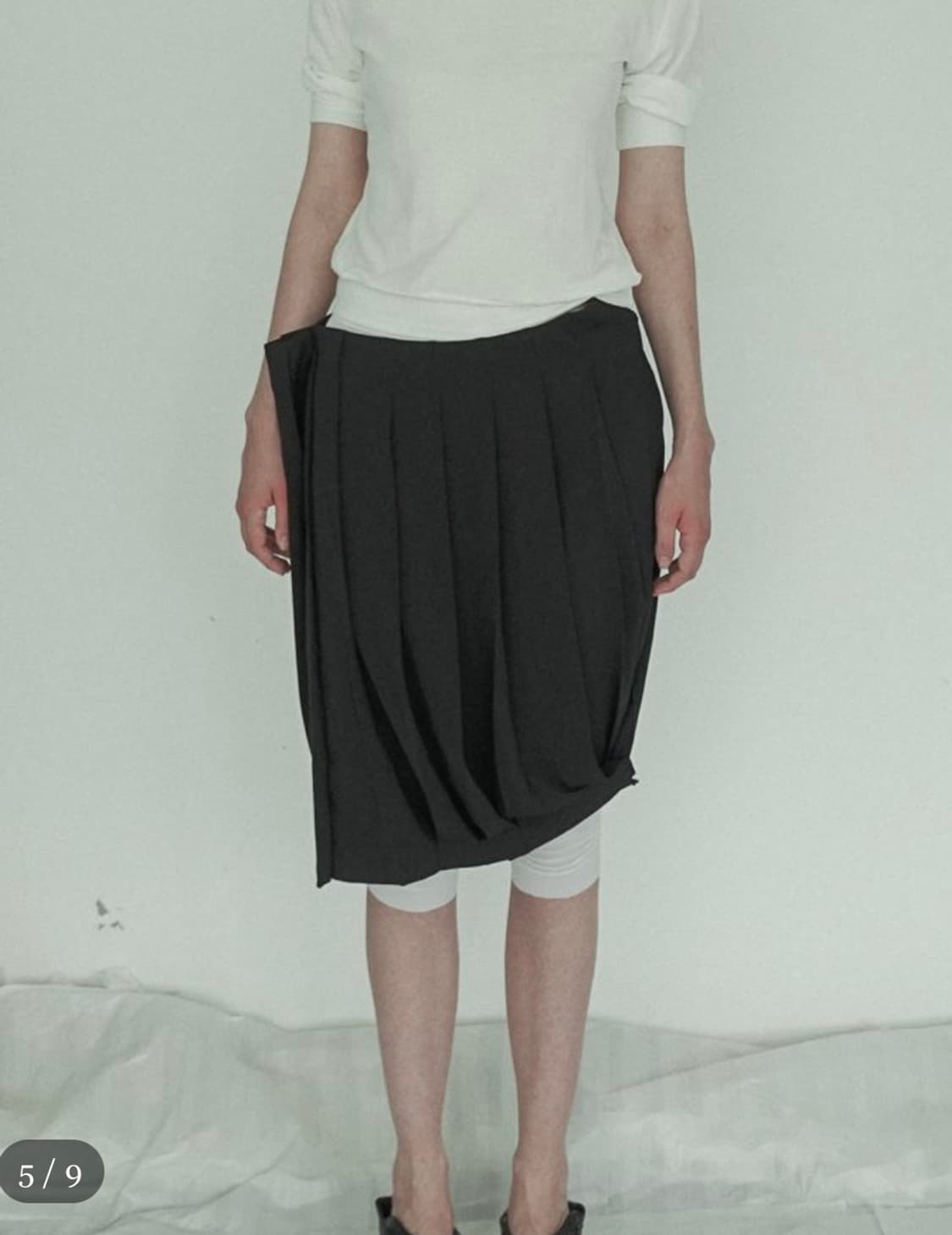 Eonts 스커트 블랙 (택달림) 상품이미지1