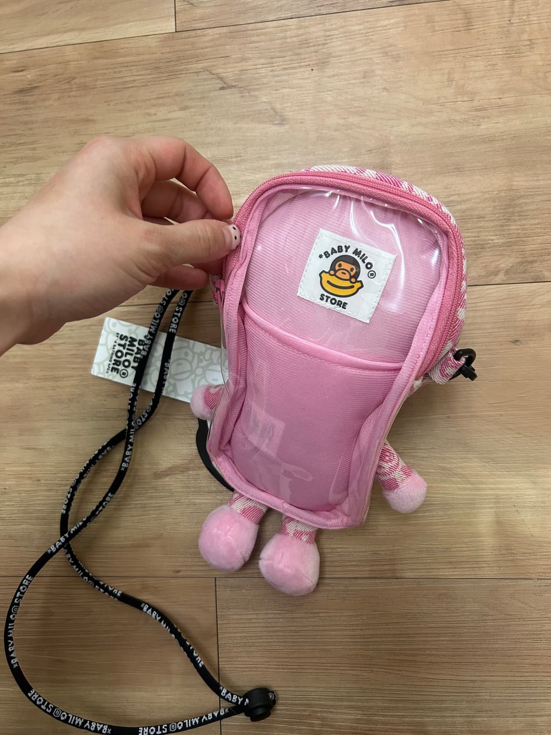 마일로 핑크 가방 새것 상품이미지2