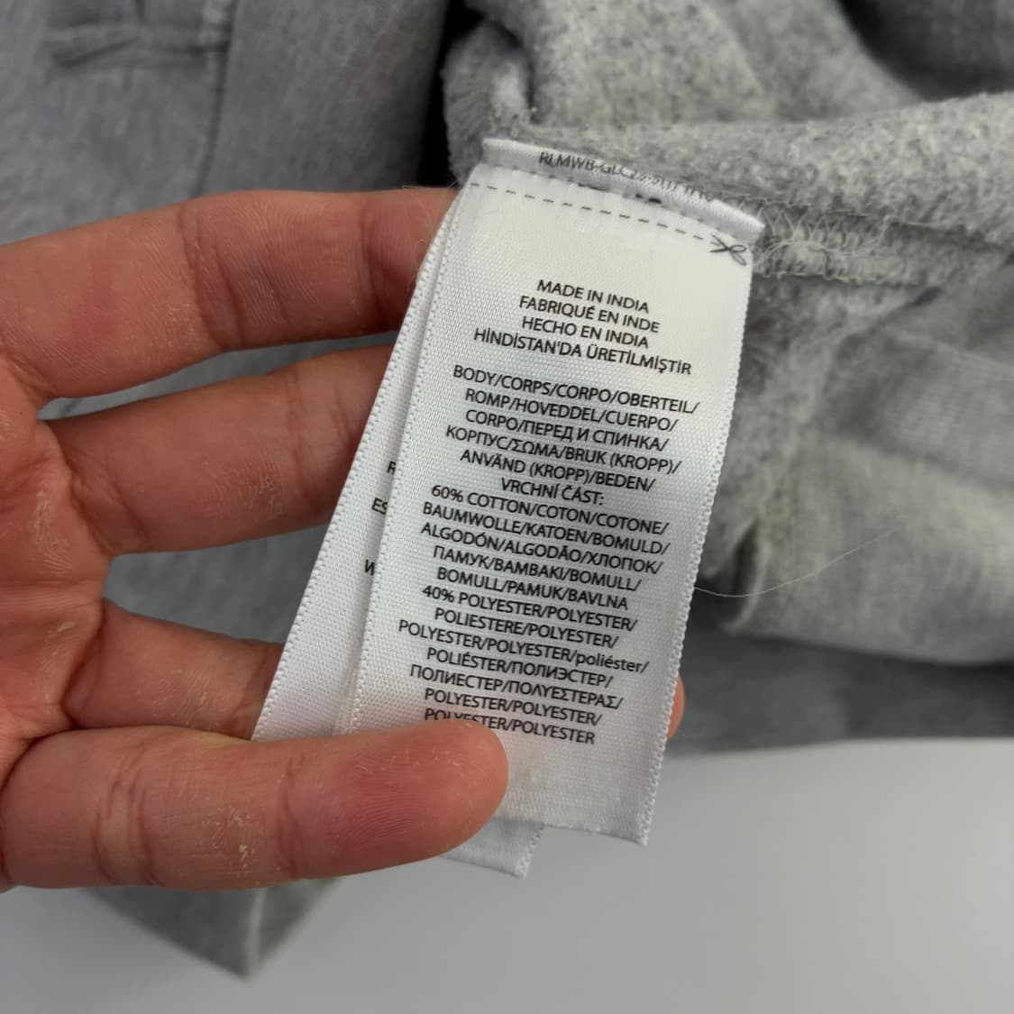 Polo  폴로 랄프로렌 신형 빅포니 자수 그레이 후드티 상품이미지4