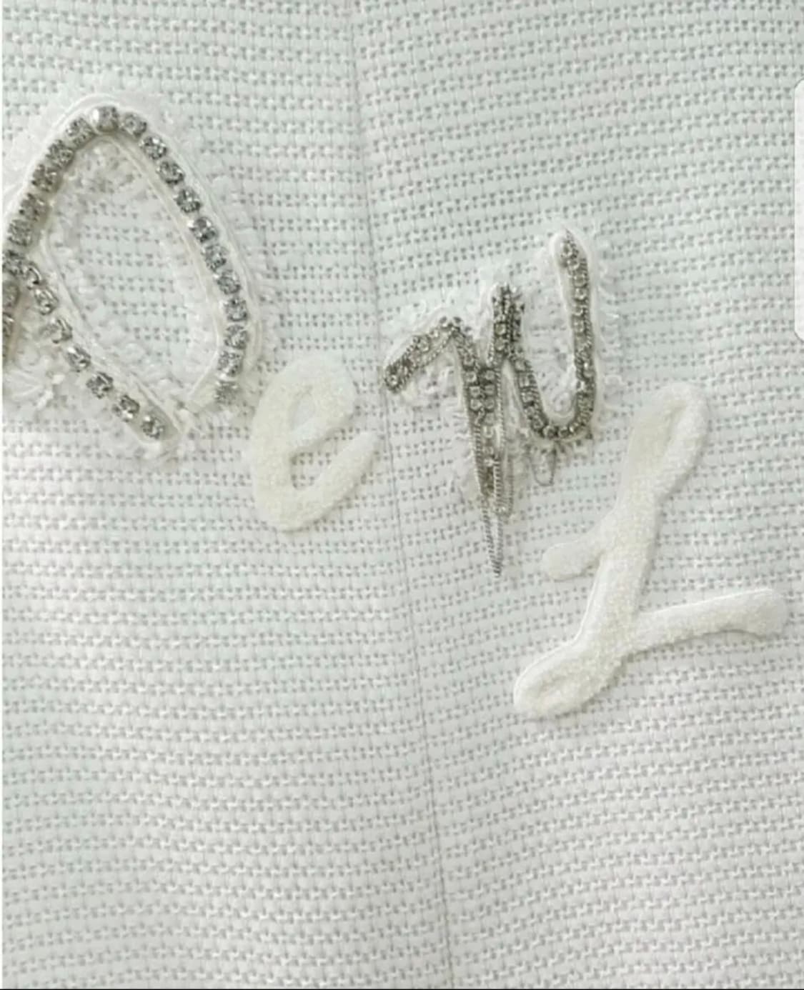 Dewl 듀엘 화이트 뒷보석 페블럼자켓 상품이미지5