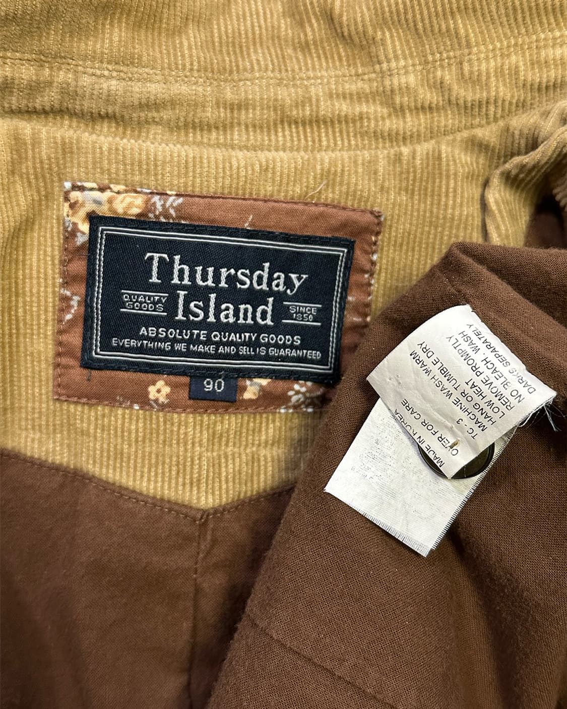 Thursday Island 코듀로이 자켓 상품이미지4