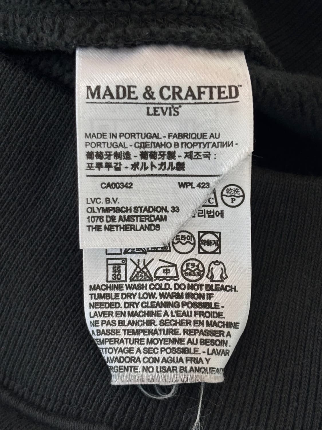 Vintage Levis Made & Crafted Sweat 상품이미지7