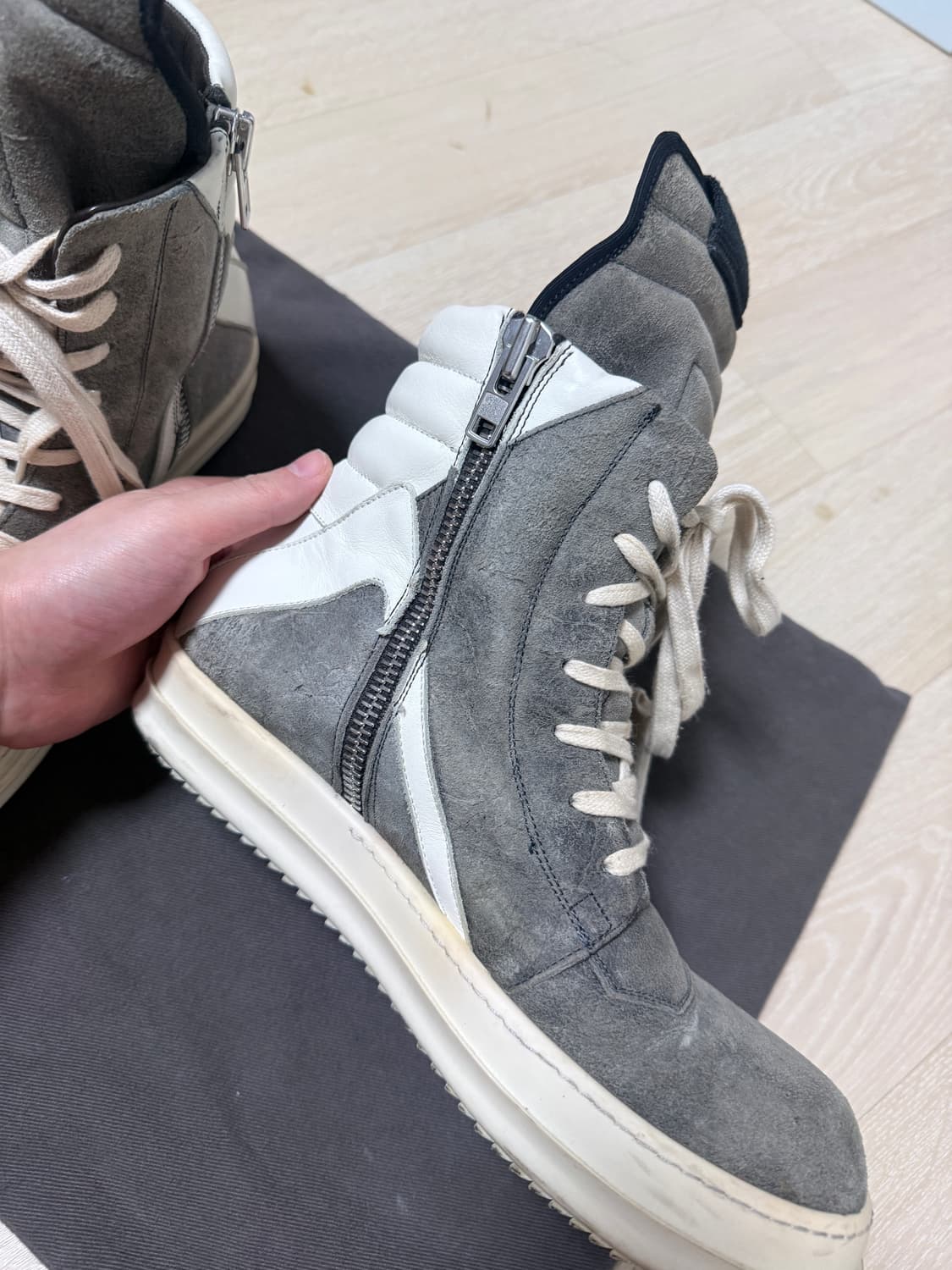 릭오웬스 지오바스켓 더스트 컬러 41.5 상품이미지3