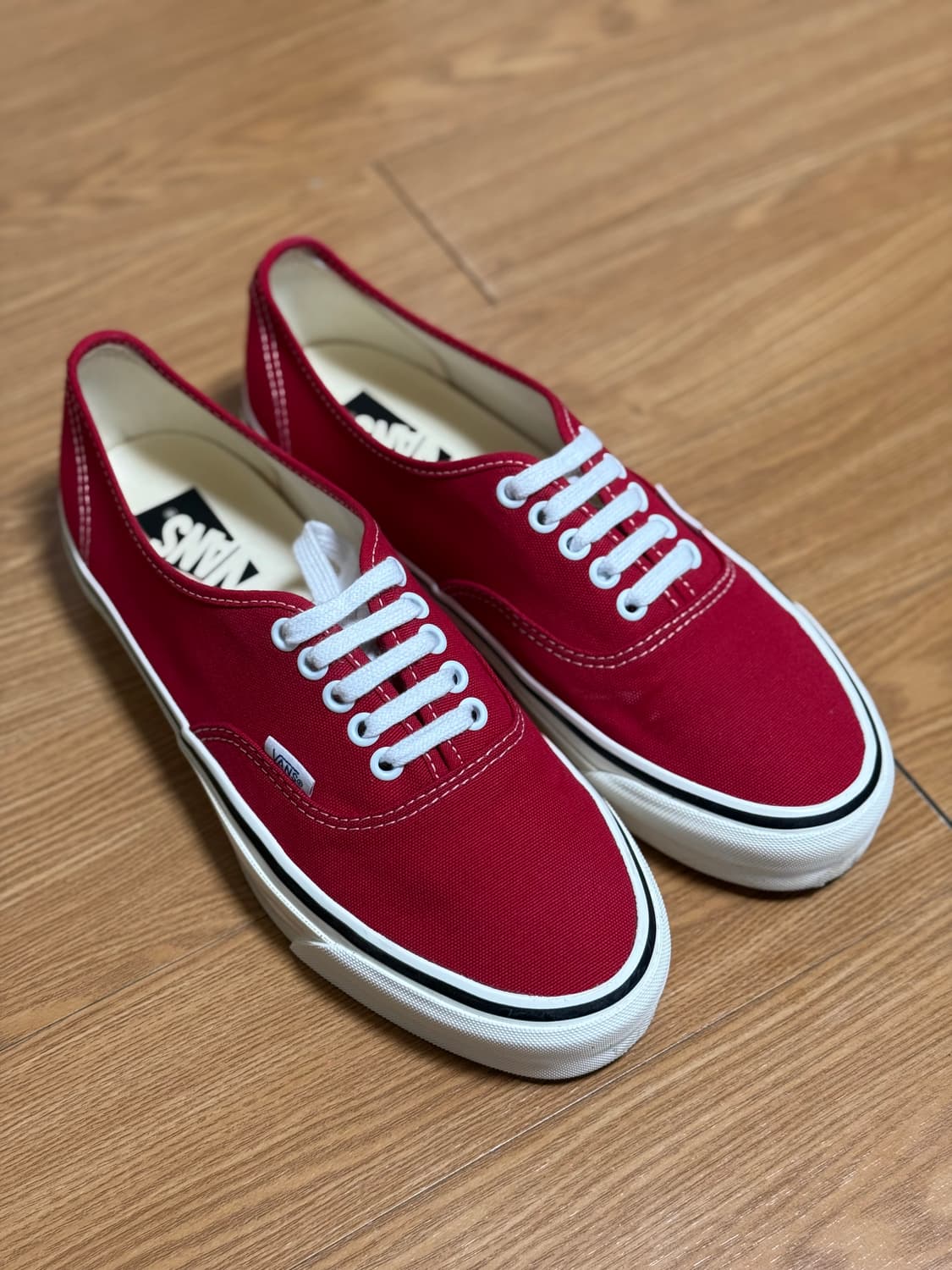 반스 어센틱 리이슈 44 LX 레드 265 상품이미지1