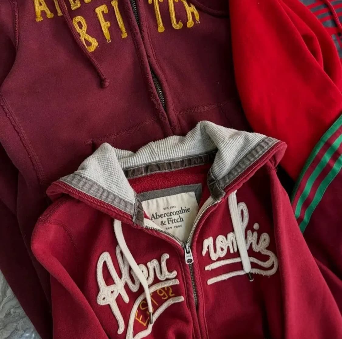 아베크롬비&피치 후드집업 S 상품이미지4