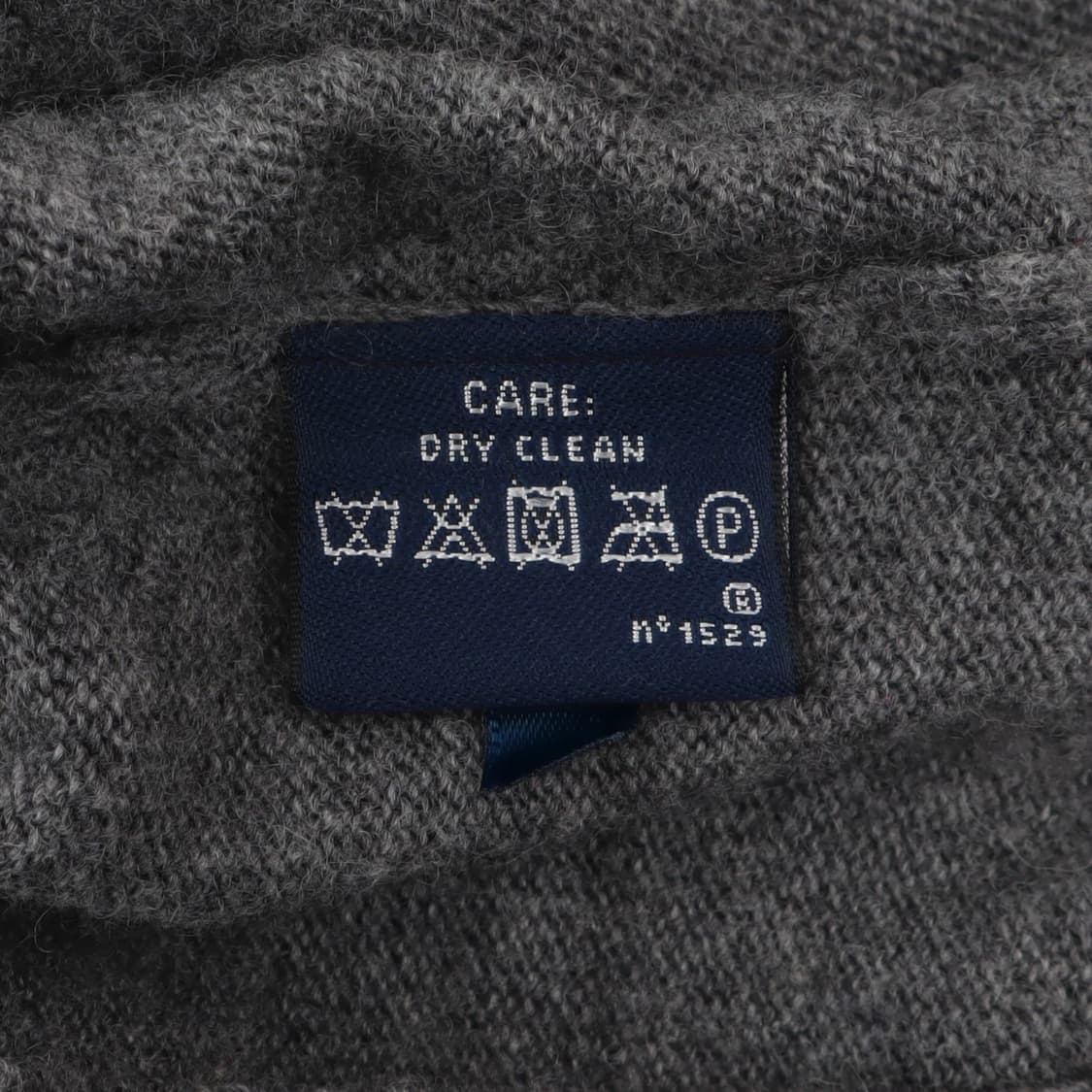 폴로 랄프로렌 그레이 울 캐시미어 브이넥 니트 상품이미지9