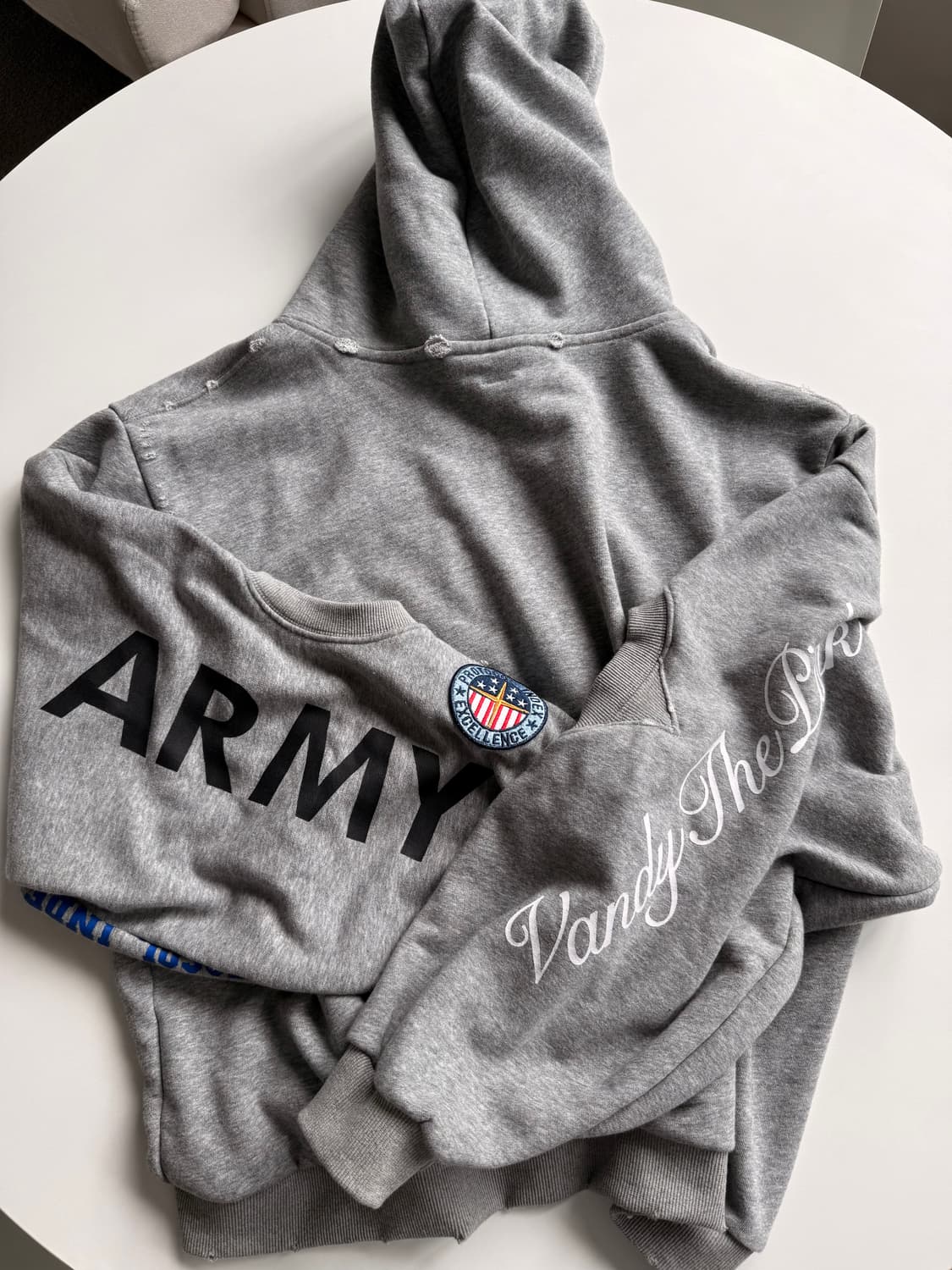 [2] 프로토콜인덱스 반디 더 핑크 리컨스트럭티드 후드집업 상품이미지2