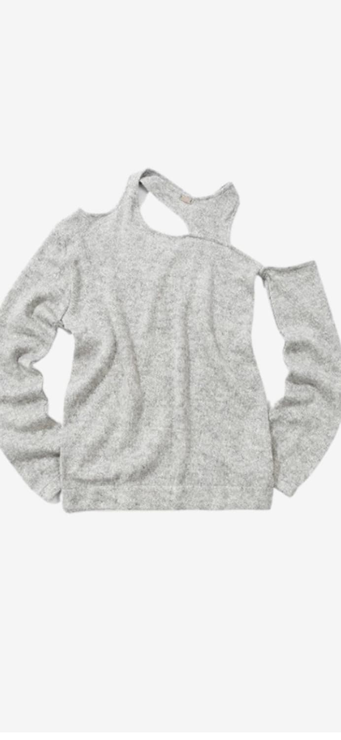 나체 원숄더브레이드니트 상품이미지1