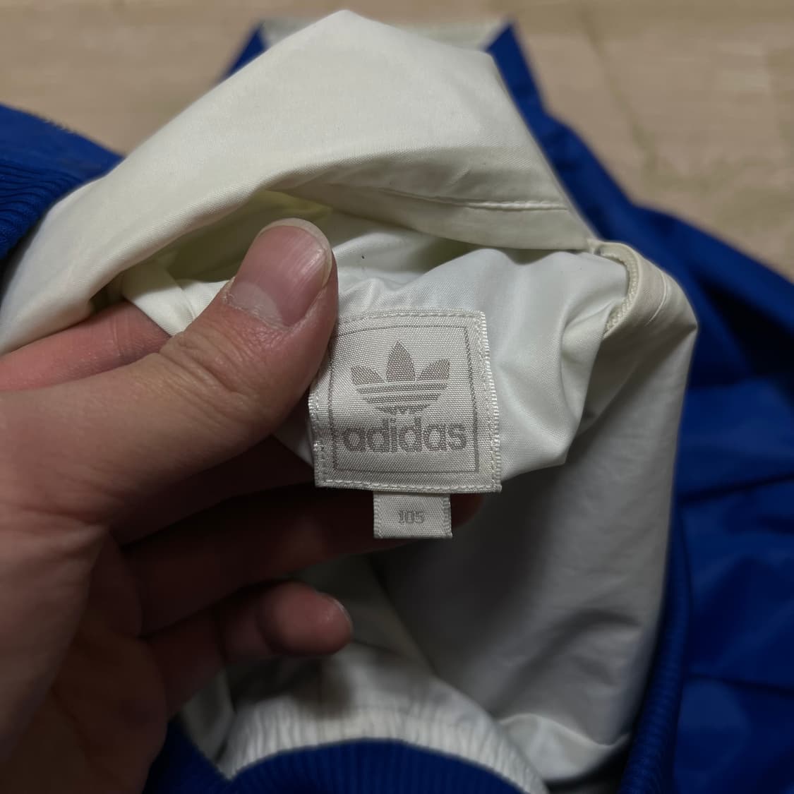 아디다스 데일리 톰슨 리버시블 바람막이 자켓 [블루/화이트] XL/105 상품이미지8