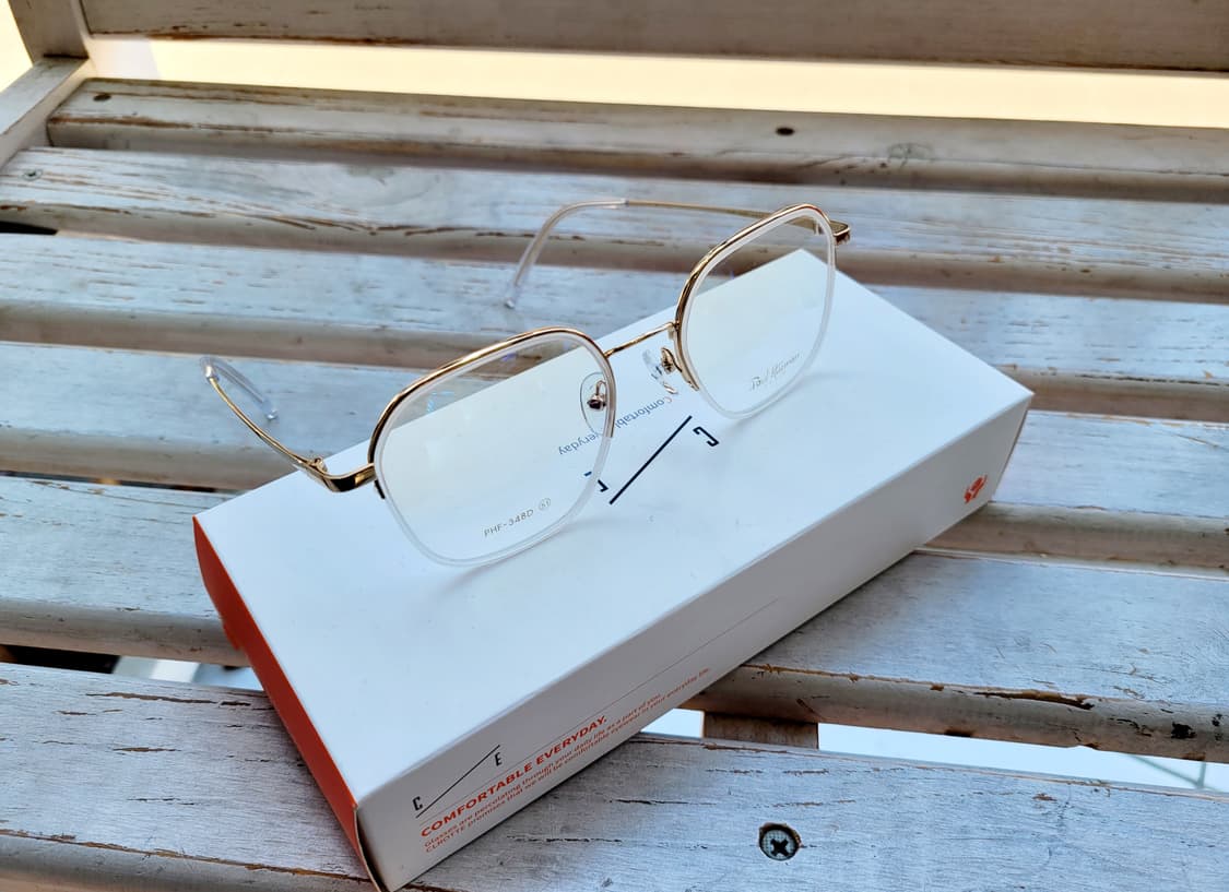 폴휴먼 안경 PHF-348D 투명골드 상품이미지6