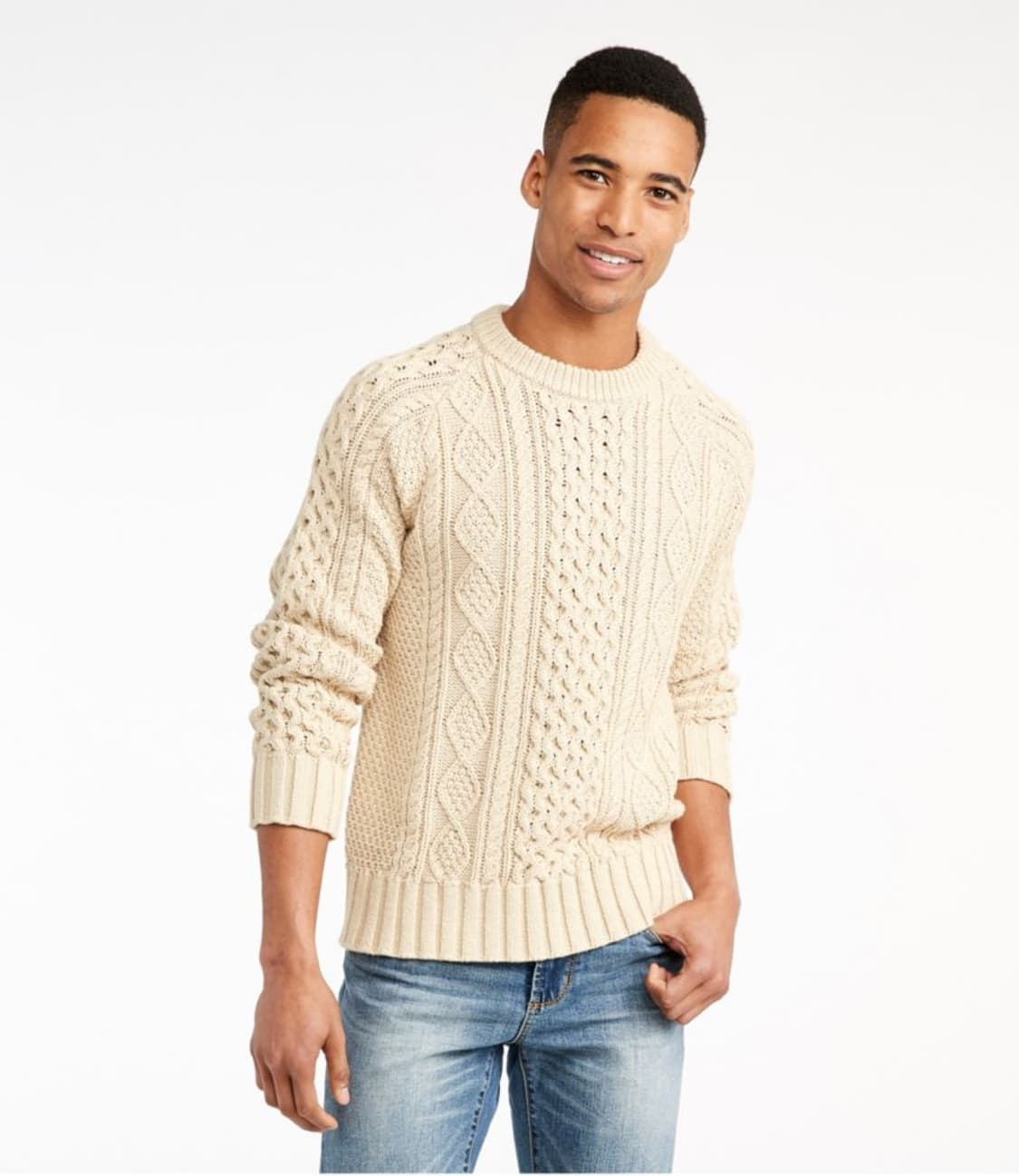 Men's Signature Cotton Fisherman Sweater 상품이미지2