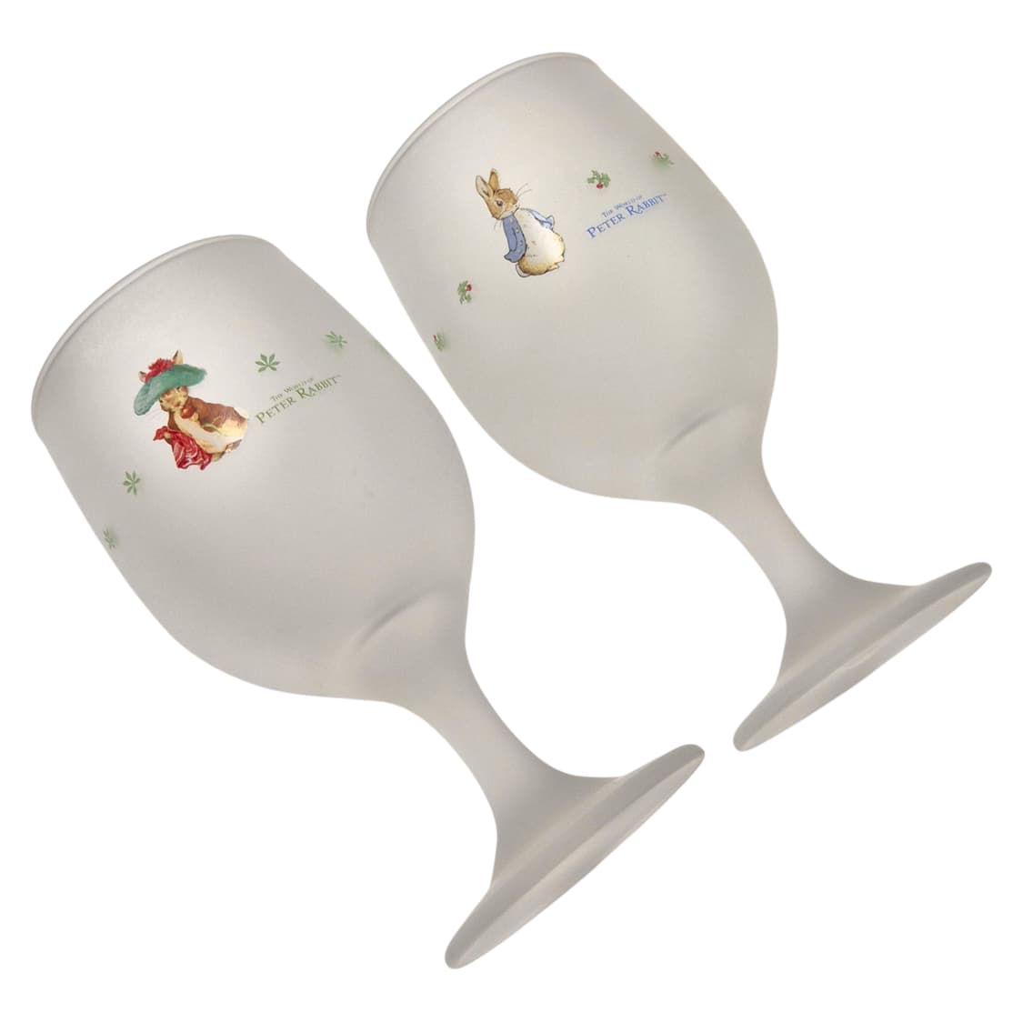 90s 피터래빗 불투명 볼드 와인잔 2p세트 상품이미지3